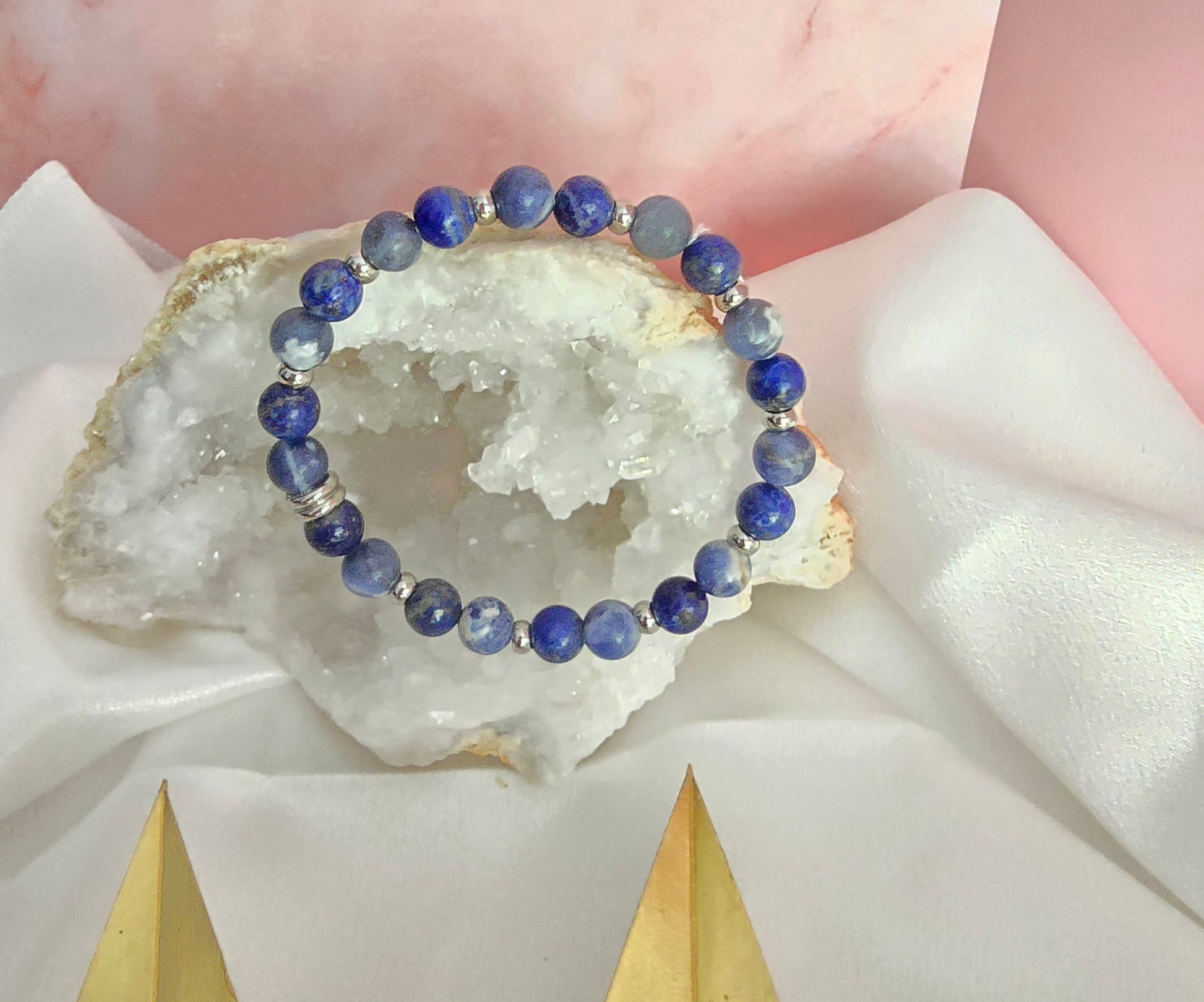 œil de vérité : Lapis-lazuli et sodalite