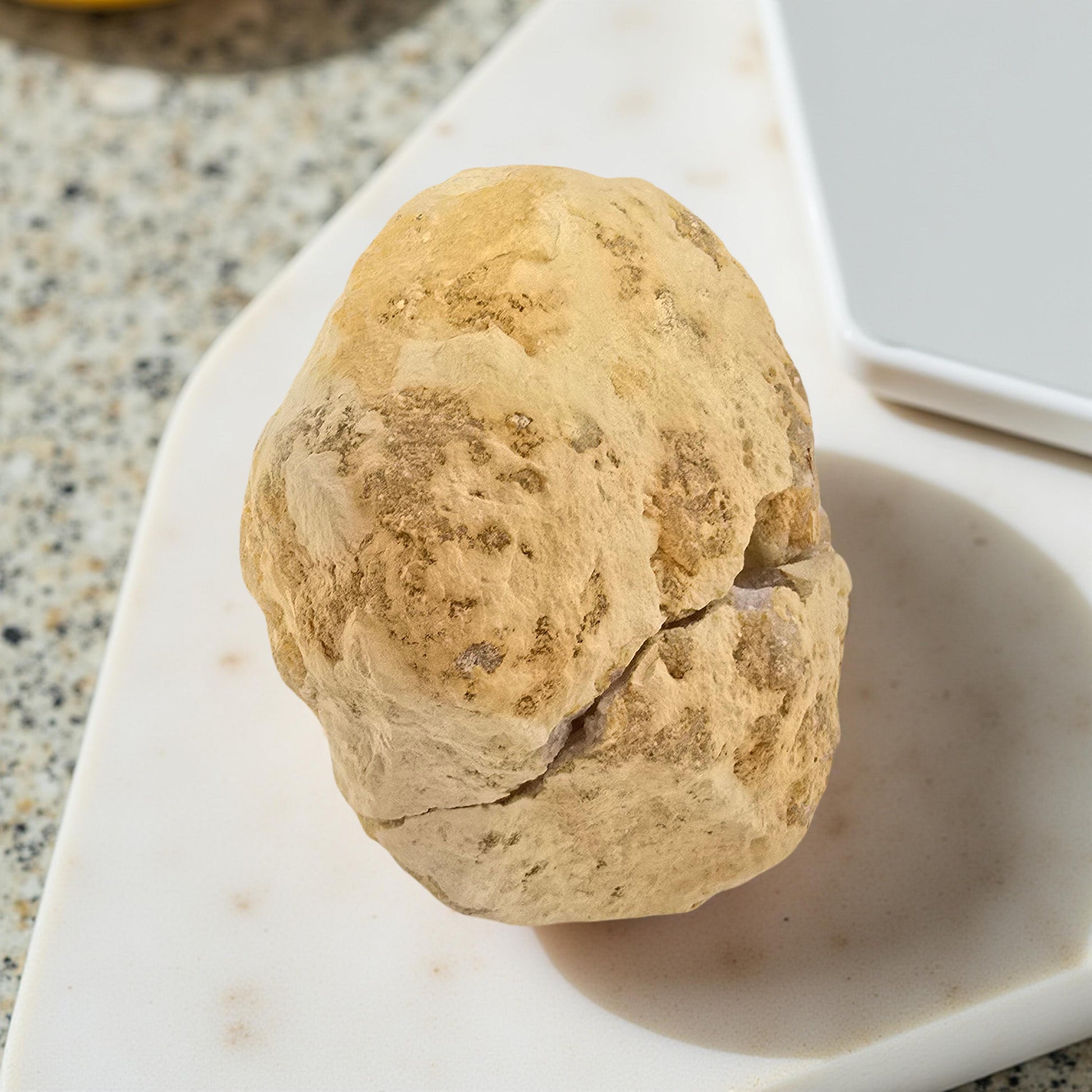 Demi-Géode de Cristal de Roche - 500g - Moitié Séparée - Qualité Extra