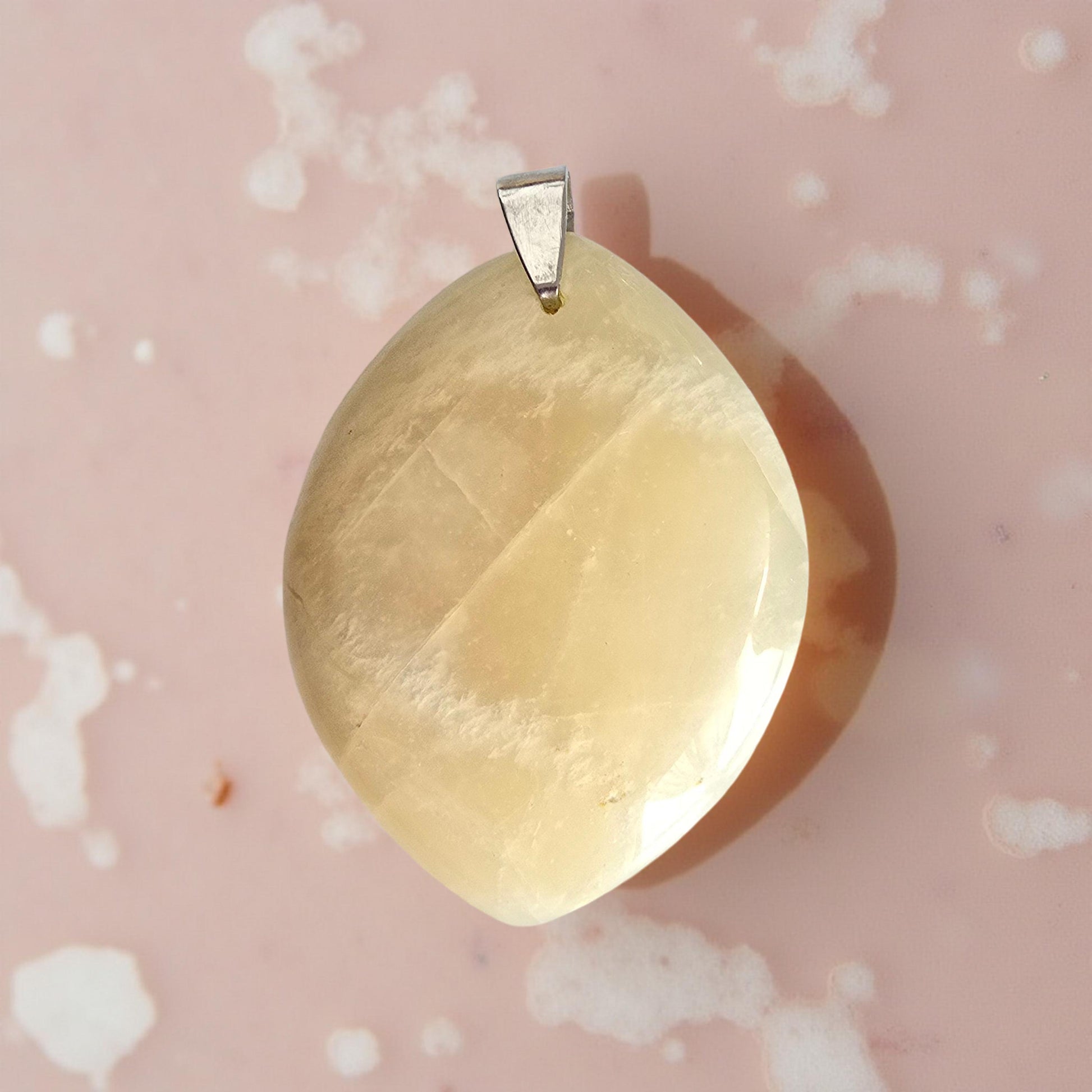 Pendentif Goutte Pierre de Lune - Intuition & Féminité Sacrée