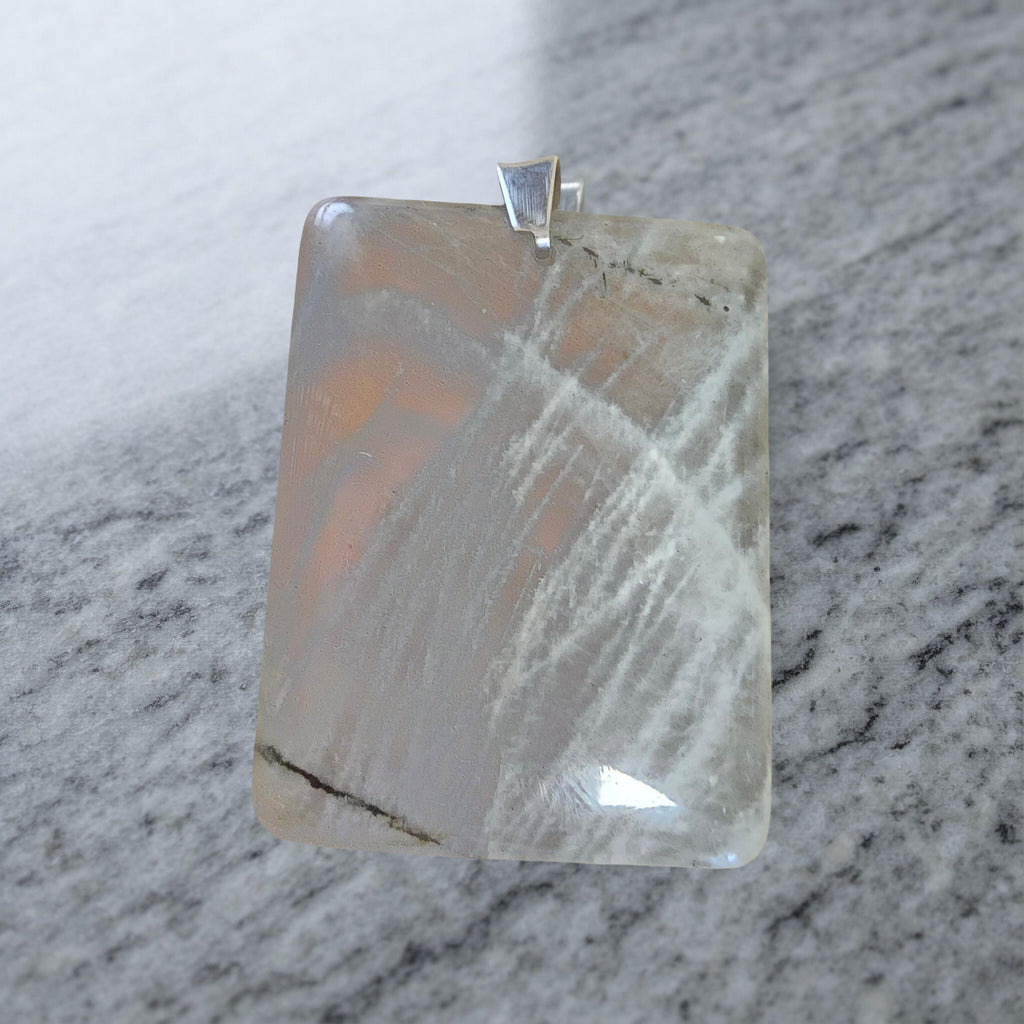 Collier Labradorite violette AAA Pierre Naturelle | Or et Ame Bijoux