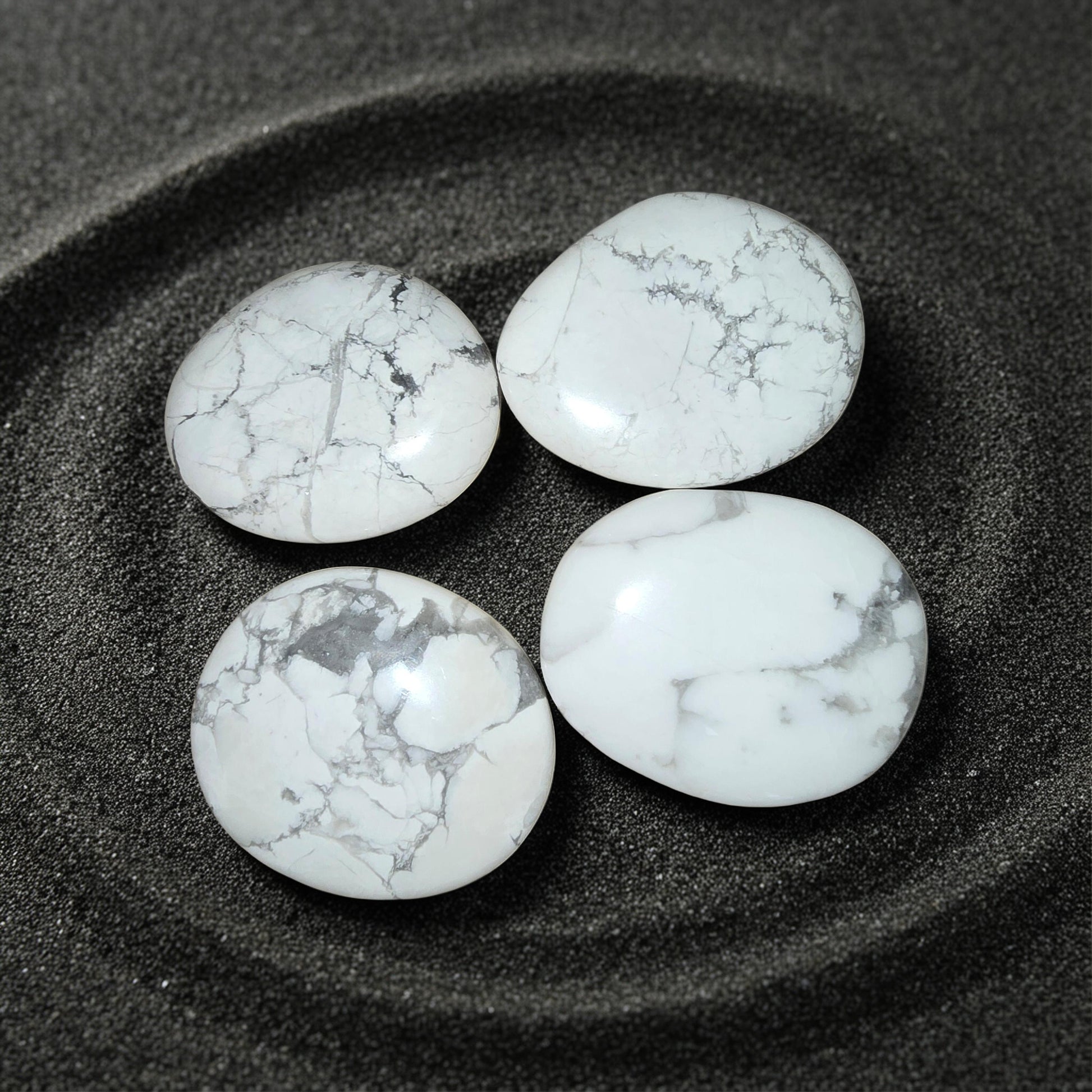 Galet Howlite | Sommeil Réparateur & Apaisement