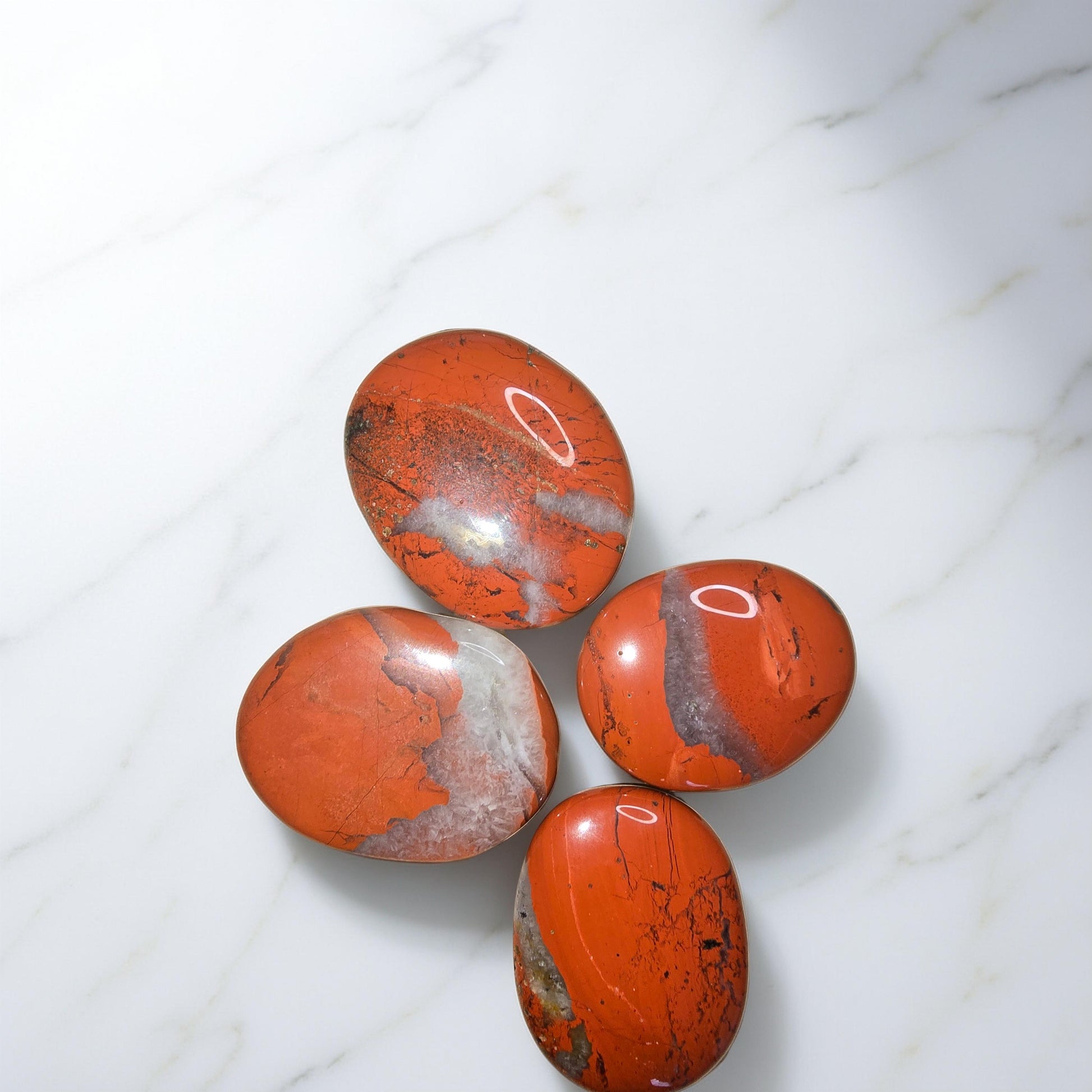 Galet Jaspe Rouge | Vitalité & Ancrage