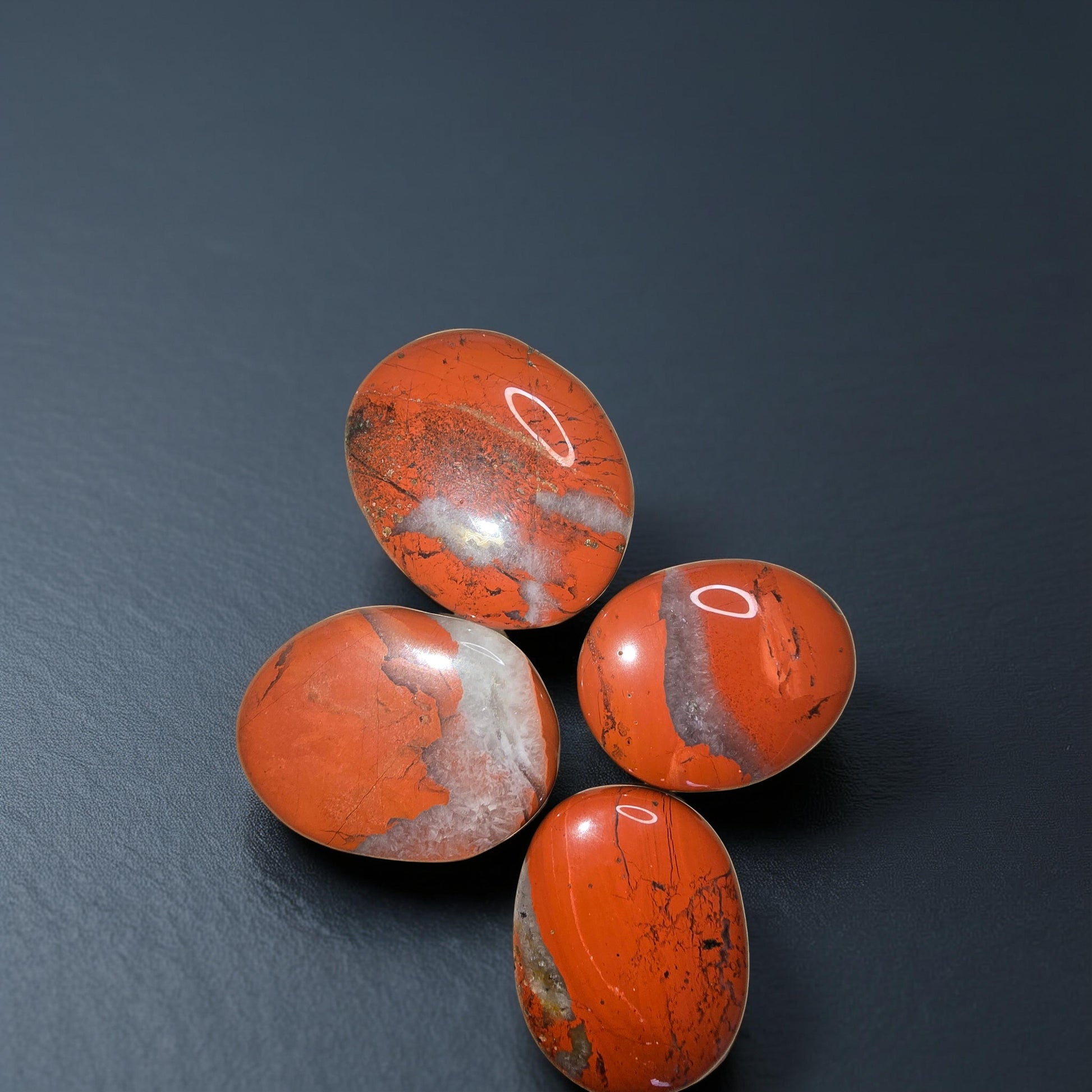 Galet Jaspe Rouge | Vitalité & Ancrage