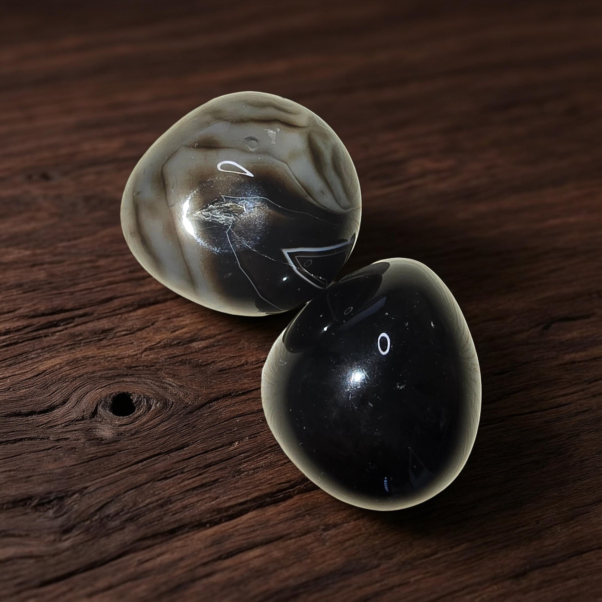 Pierre Roulée Agate Œil - 30 à 40 mm | Protection & Clairvoyance