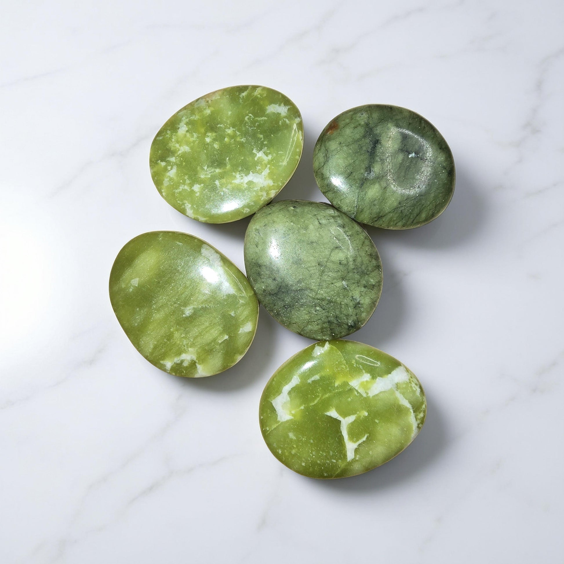 Galet Serpentine | Détoxification & Régénération