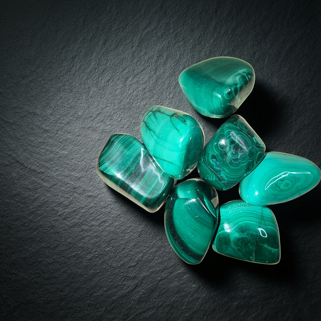 Pierre Roulée Malachite Qualité Extra - 1,5 à 3 cm | Transformation & Guérison