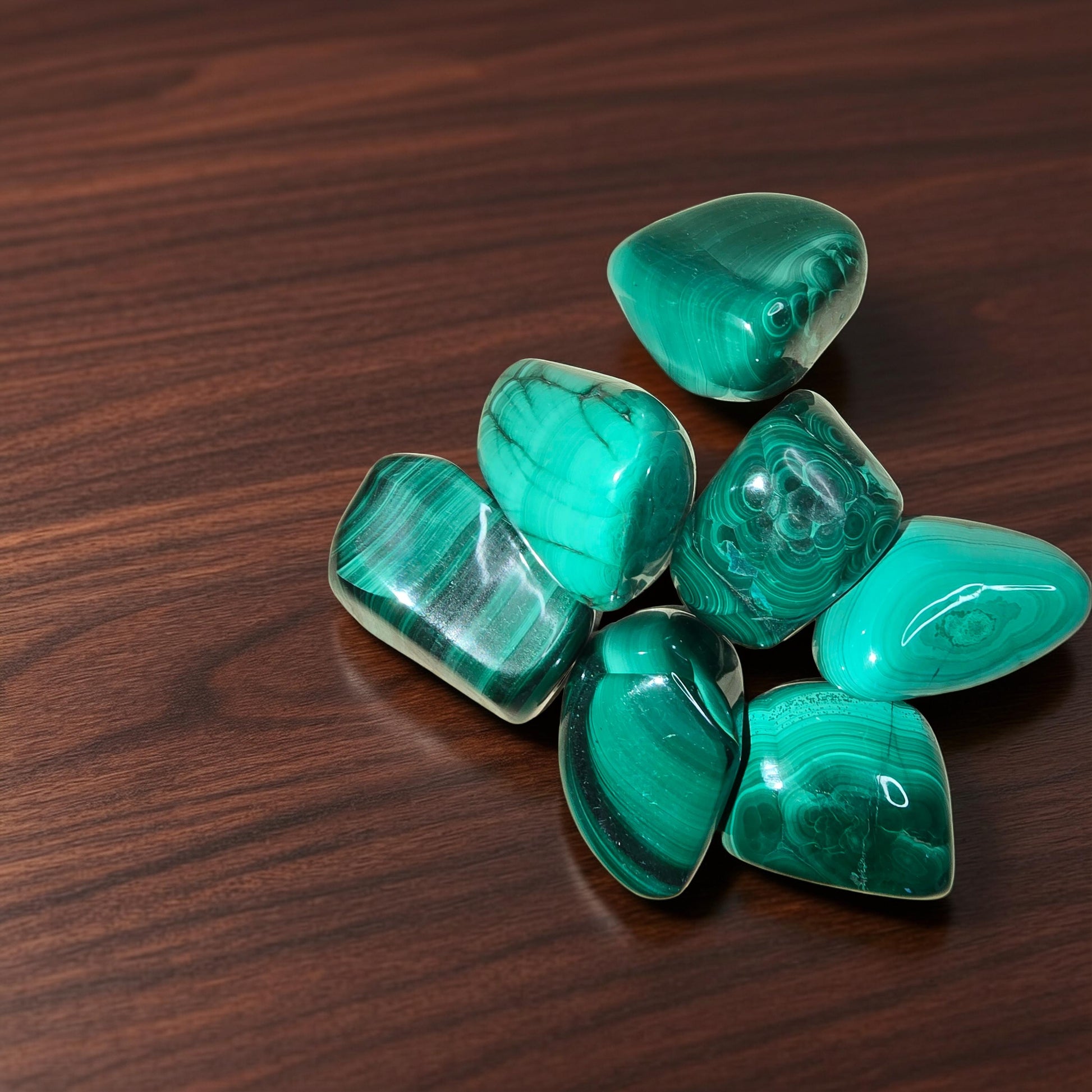 Pierre Roulée Malachite Qualité Extra - 1,5 à 3 cm | Transformation & Guérison