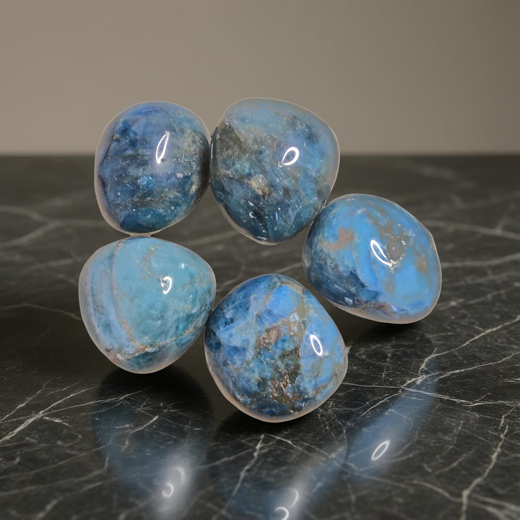 Pierre Roulée Apatite Qualité Extra - 30 à 40 mm | Motivation & Communication