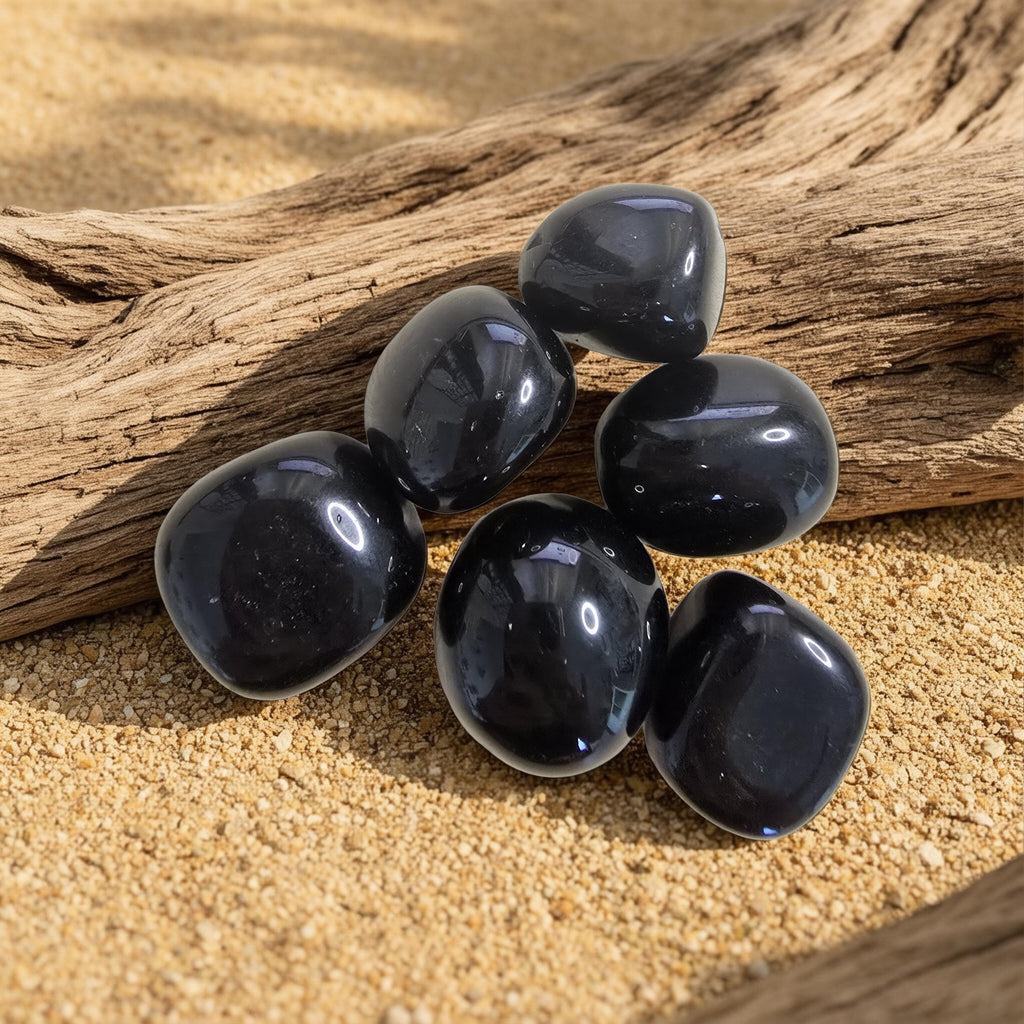 Pierre Roulée Obsidienne Noire Qualité Extra - 20 à 30 mm | Protection & Ancrage