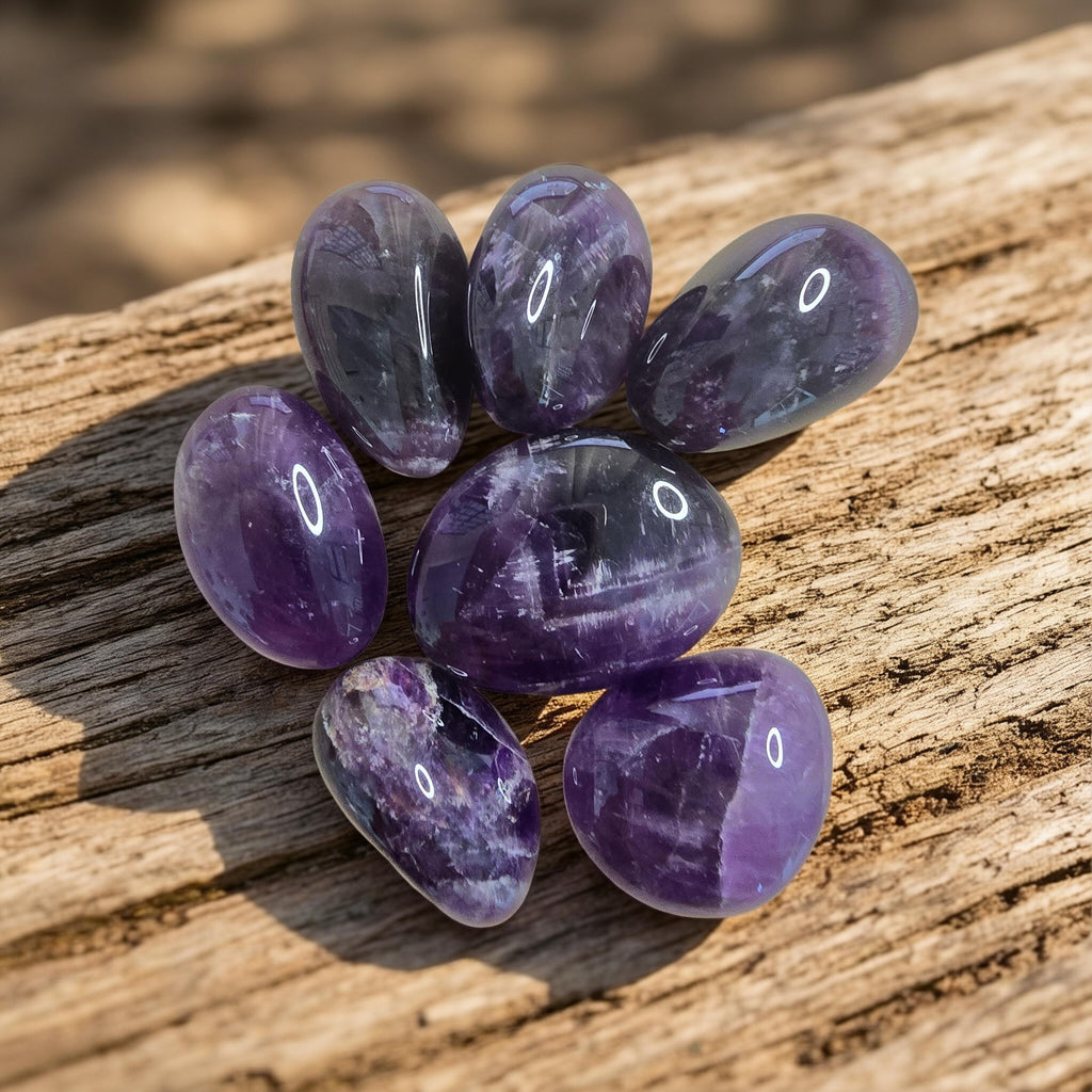 Pierre Roulée Améthyste Qualité Extra | Apaisement & Spiritualité