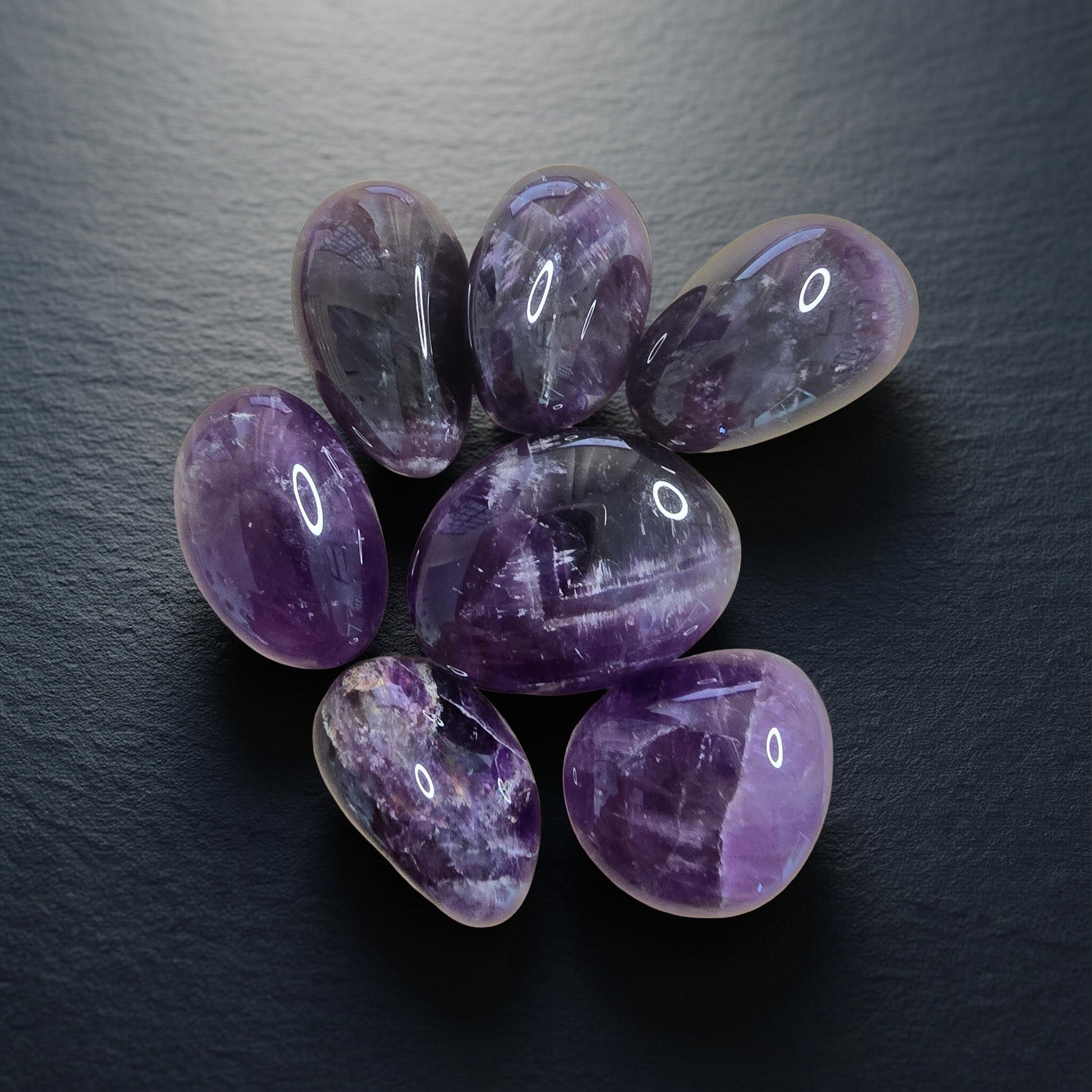 Pierre Roulée Améthyste Qualité Extra | Apaisement & Spiritualité