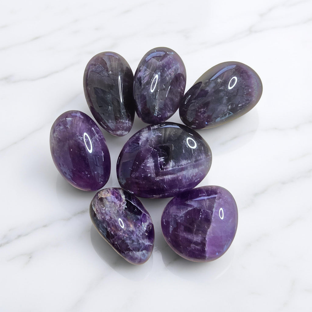 Pierre Roulée Améthyste Qualité Extra | Apaisement & Spiritualité