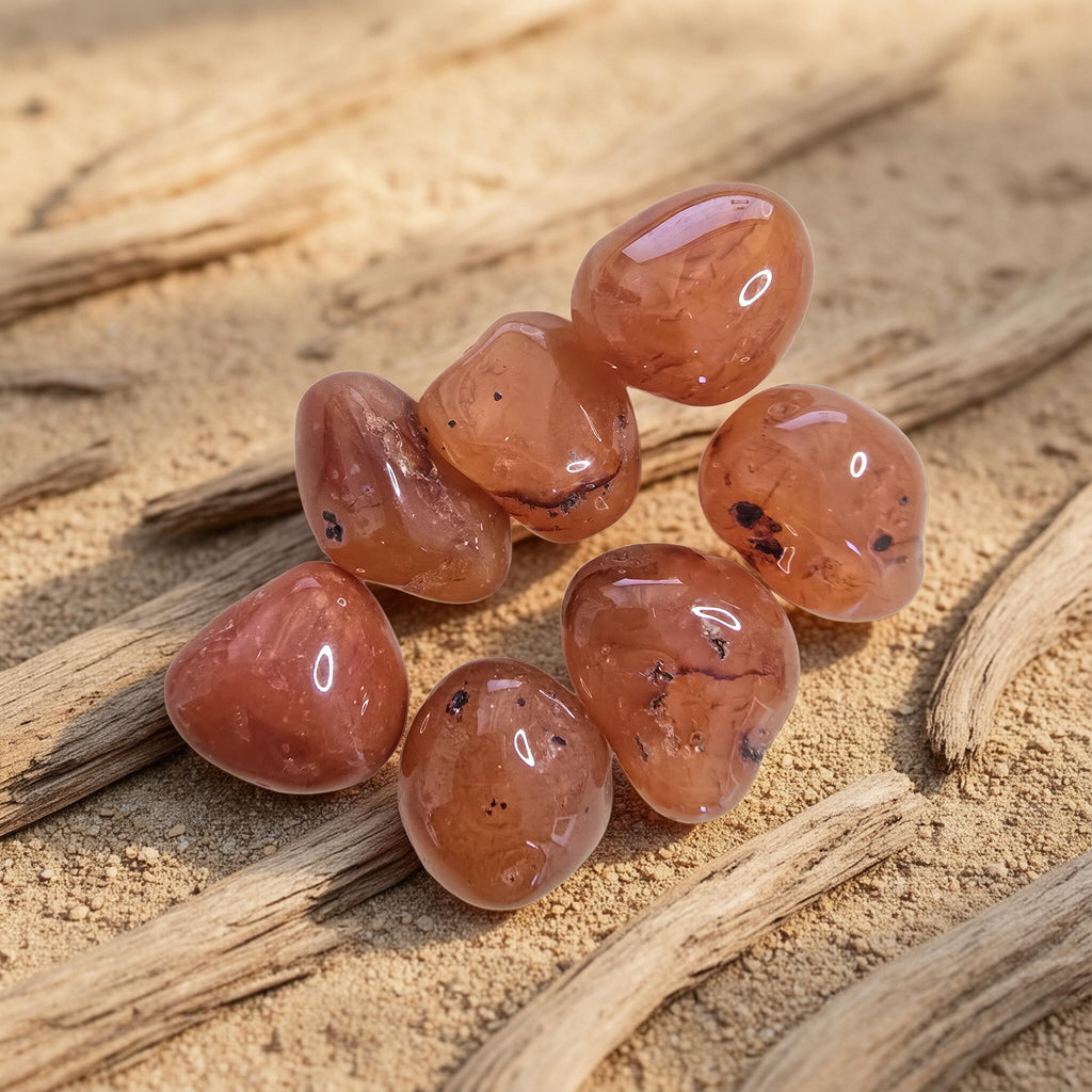 Pierre Roulée Cornaline Qualité Extra - 20 à 30 mm | Énergie & Créativité