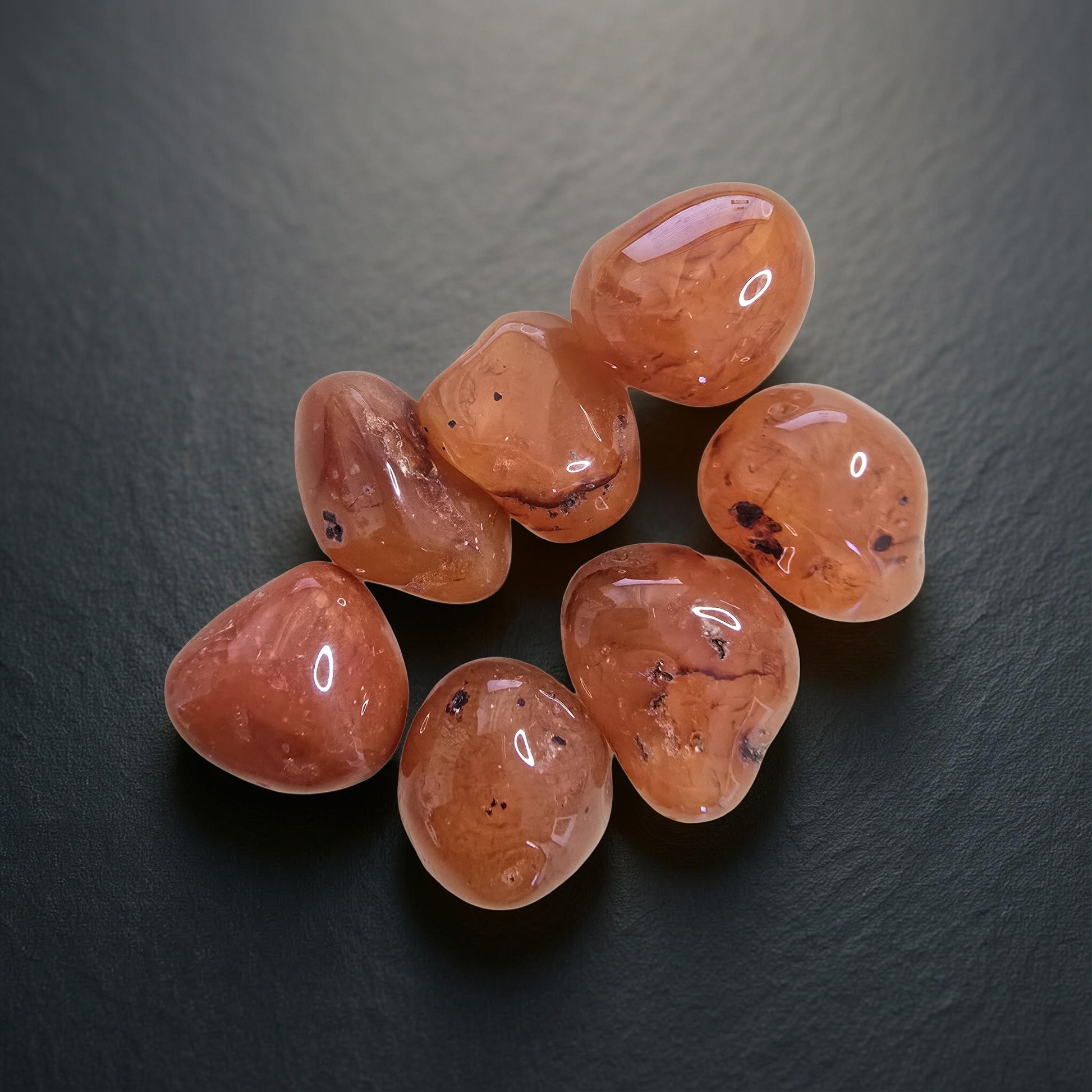 Pierre Roulée Cornaline Qualité Extra - 20 à 30 mm | Énergie & Créativité