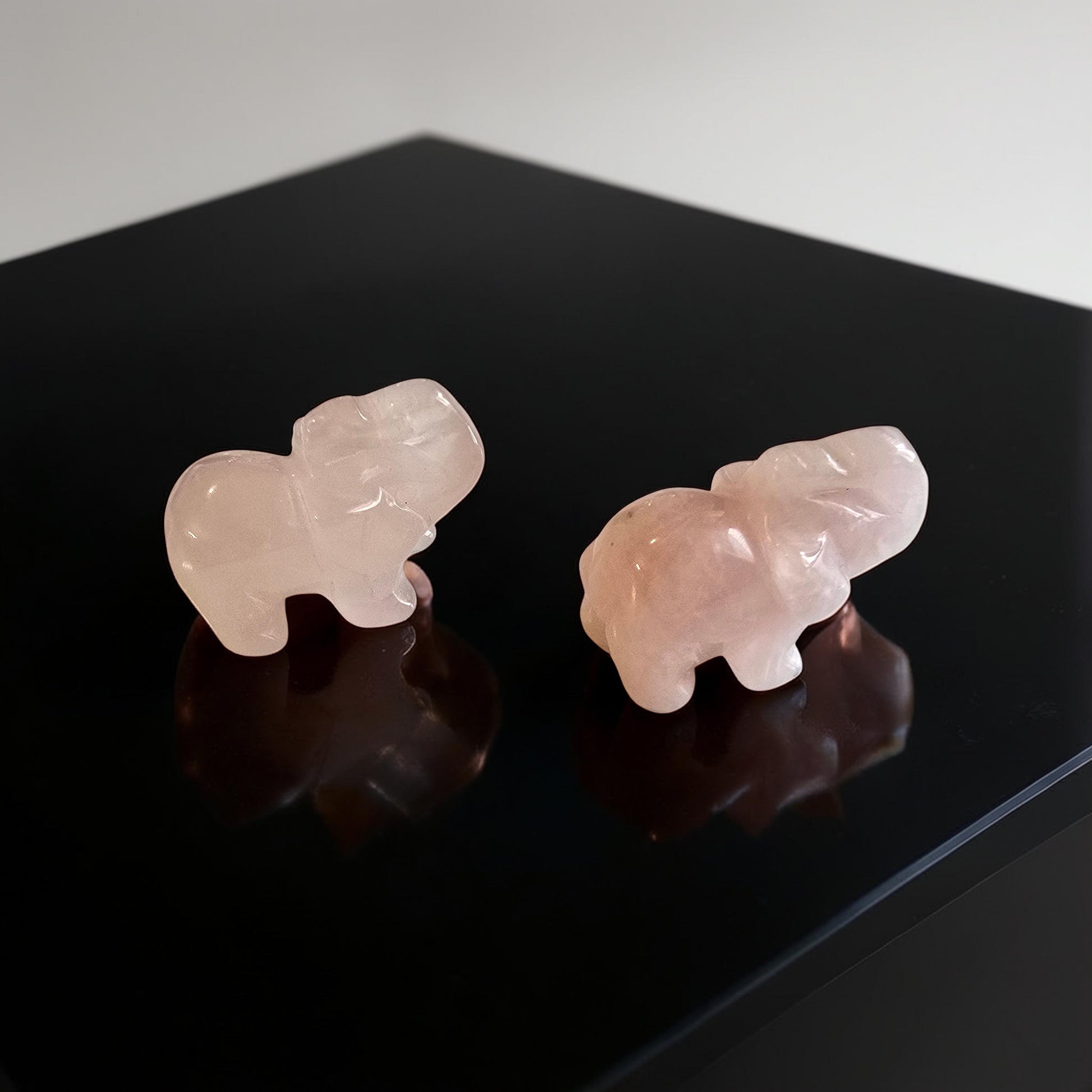 Éléphant Pierre Naturelle 40mm - Qualité Extra - Pierre Scultée