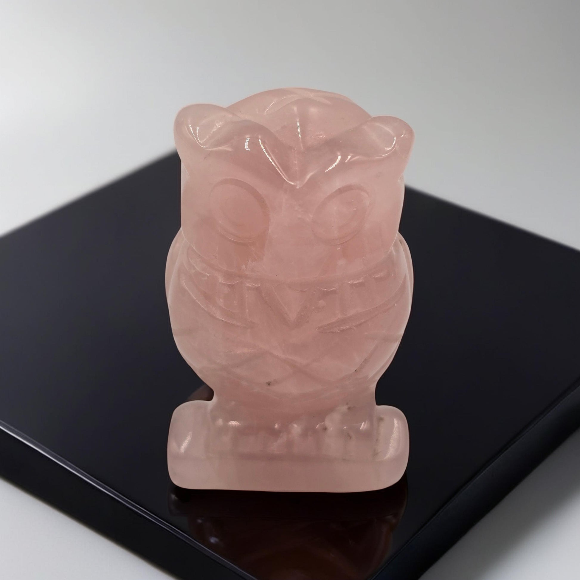 Chouette Pierre Naturelle 50mm - Sagesse & Intuition