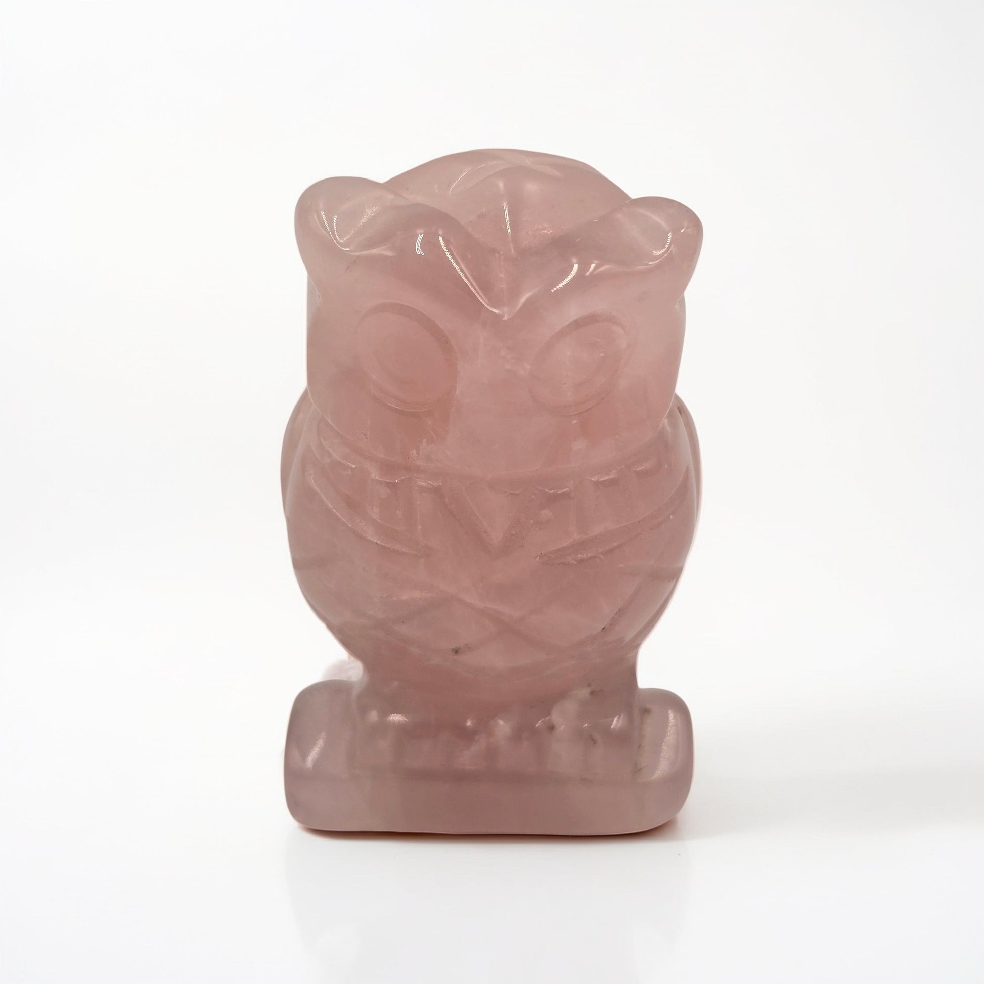 Chouette Pierre Naturelle 50mm - Sagesse & Intuition