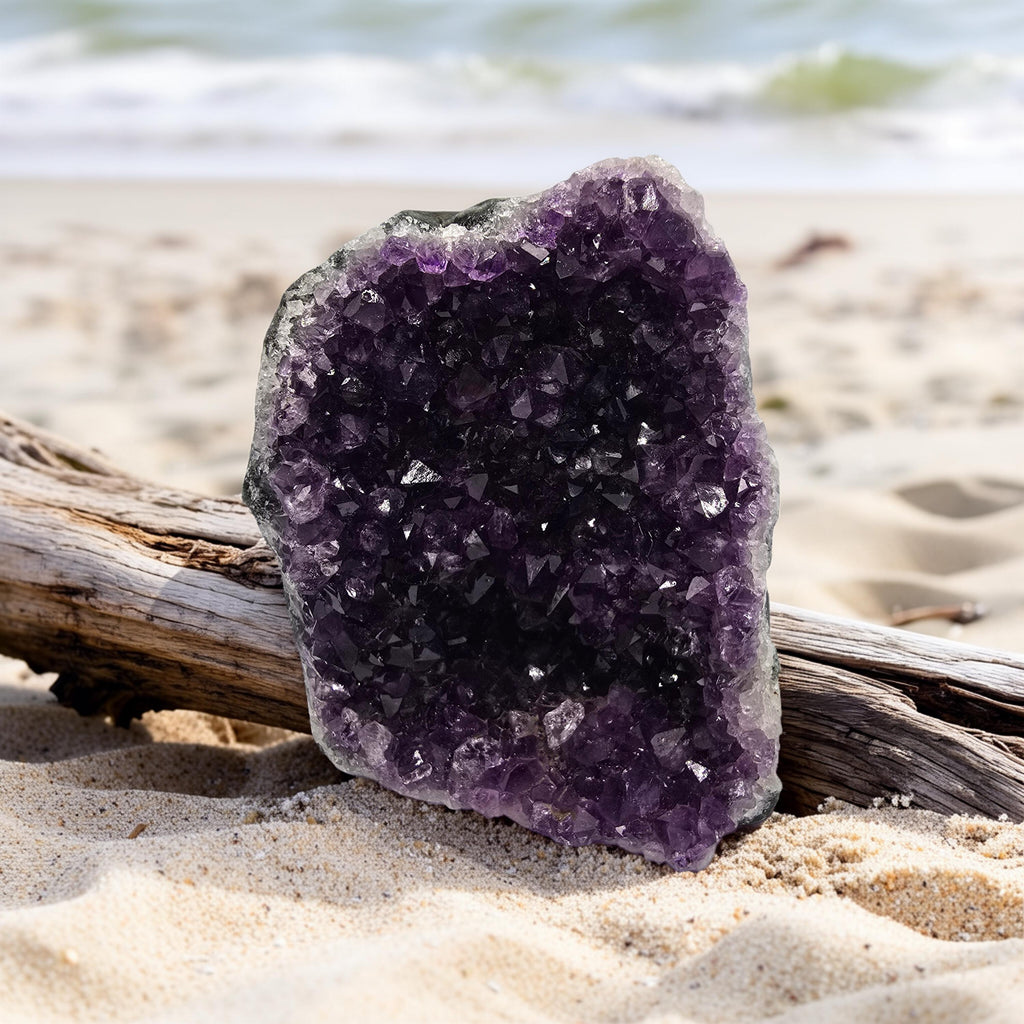 Géode d'Améthyste Brute Uruguay Qualité Extra - Pièce Unique