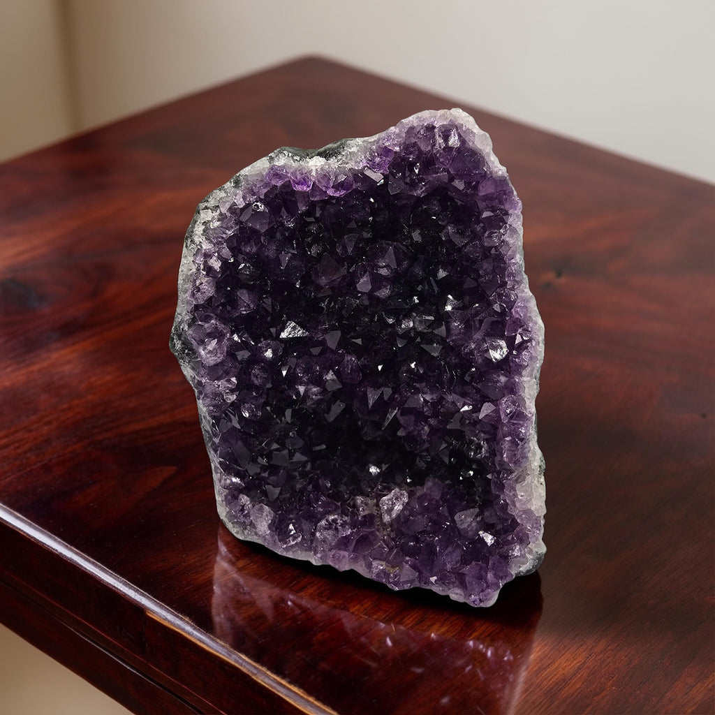 Géode d'Améthyste Brute Uruguay Qualité Extra - Pièce Unique