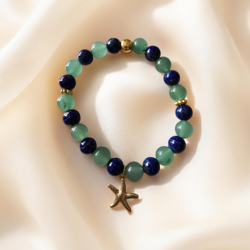 Bracelet Douceur et Confiance - Lapis-Lazuli & Aventurine