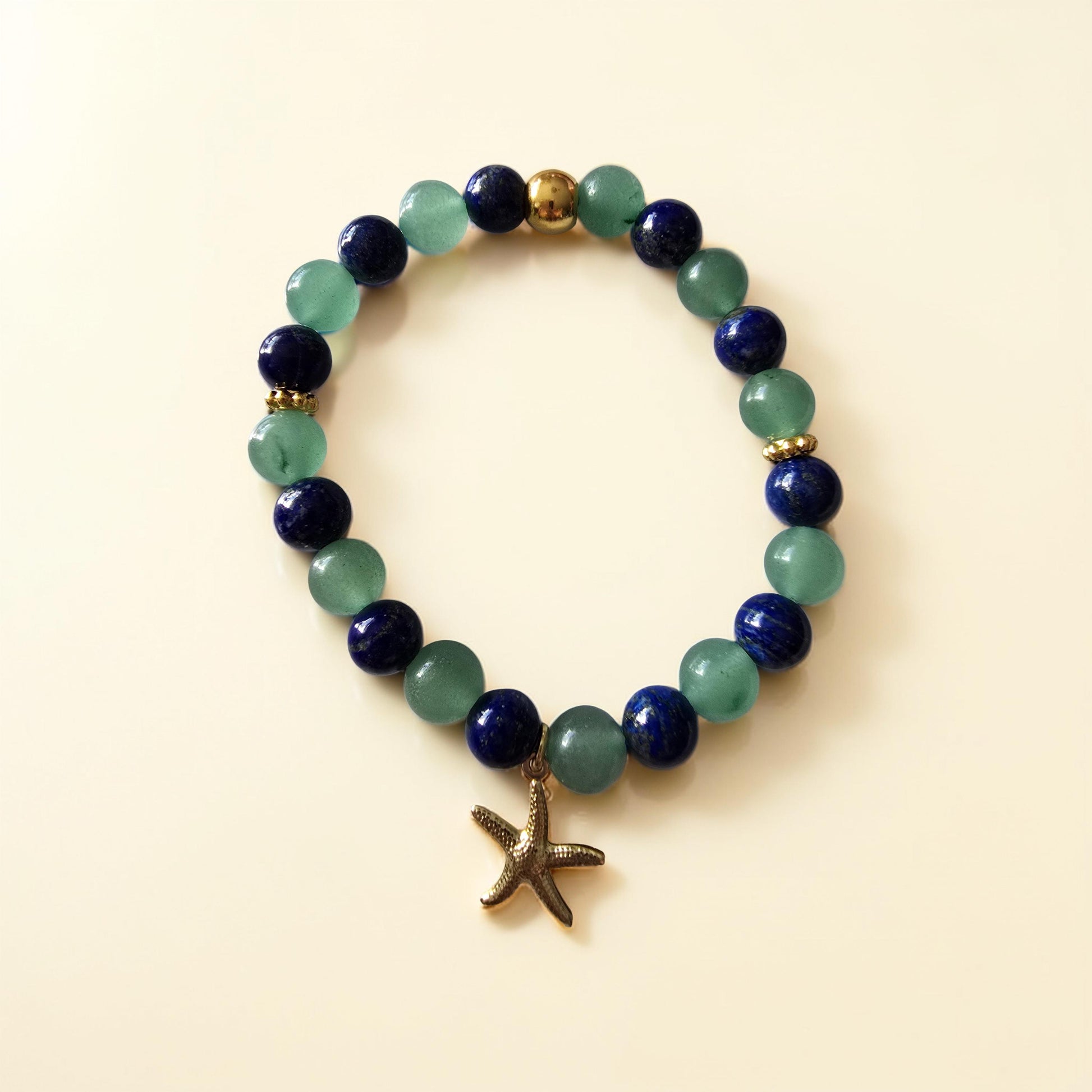 Bracelet Douceur et Confiance - Lapis-Lazuli & Aventurine