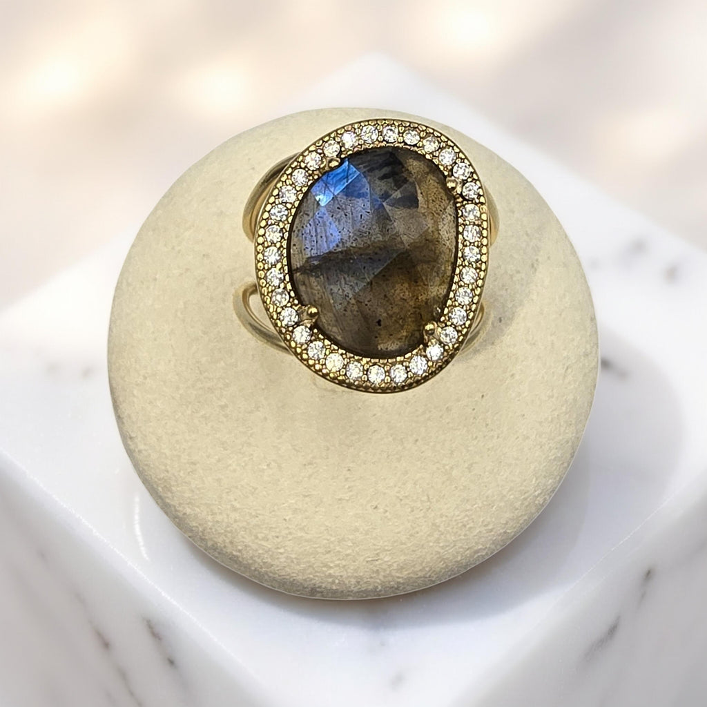 Bague ZENA Labradorite