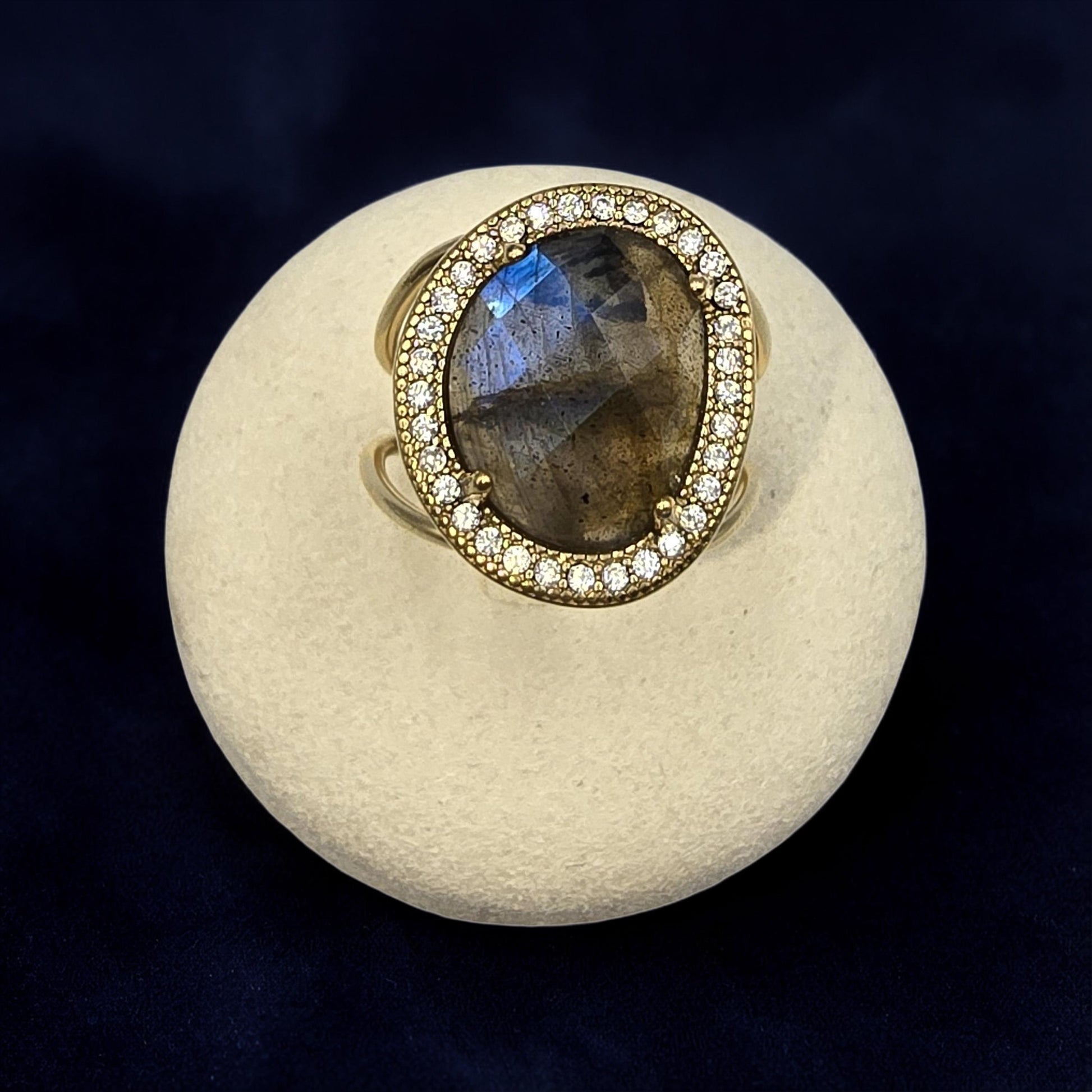 Bague ZENA Labradorite