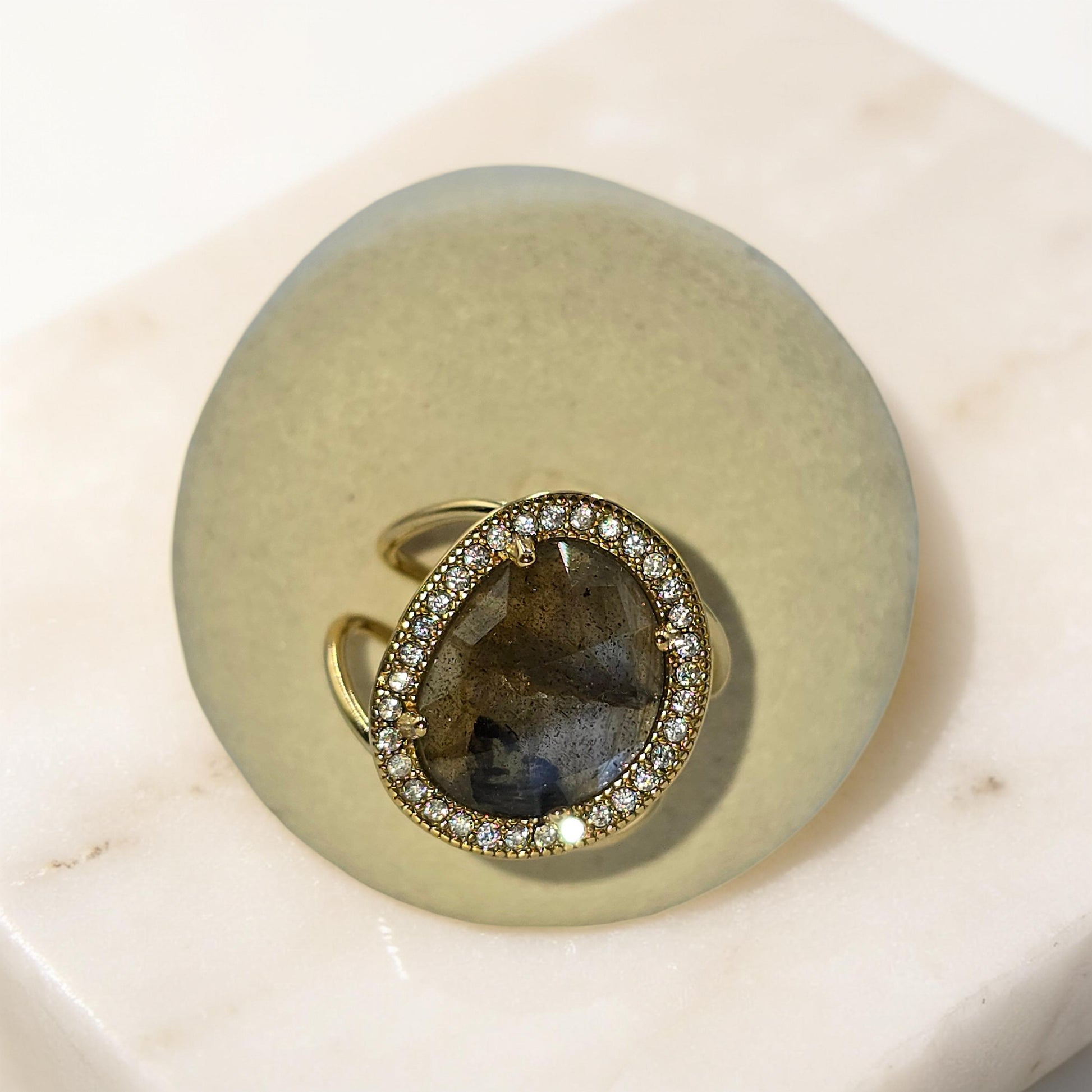 Bague ZENA Labradorite