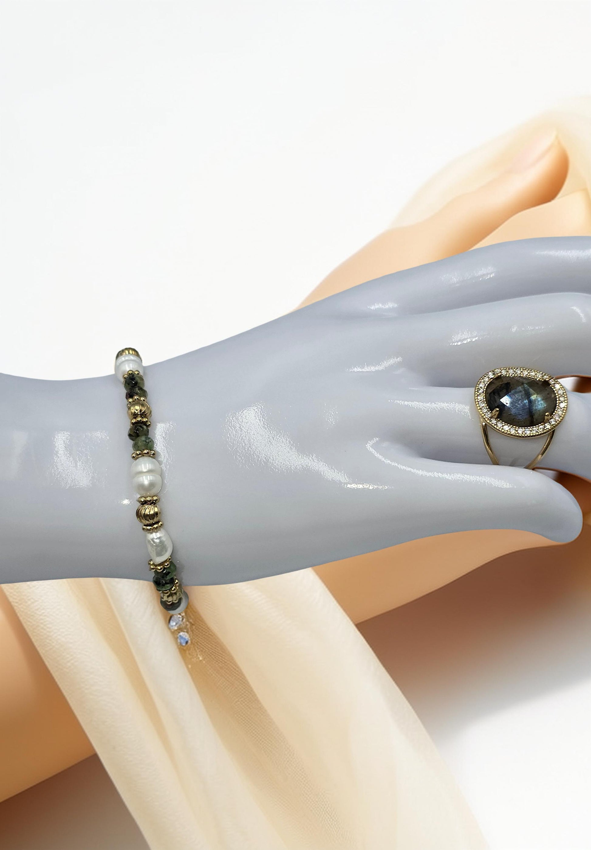 Bague ZENA Labradorite