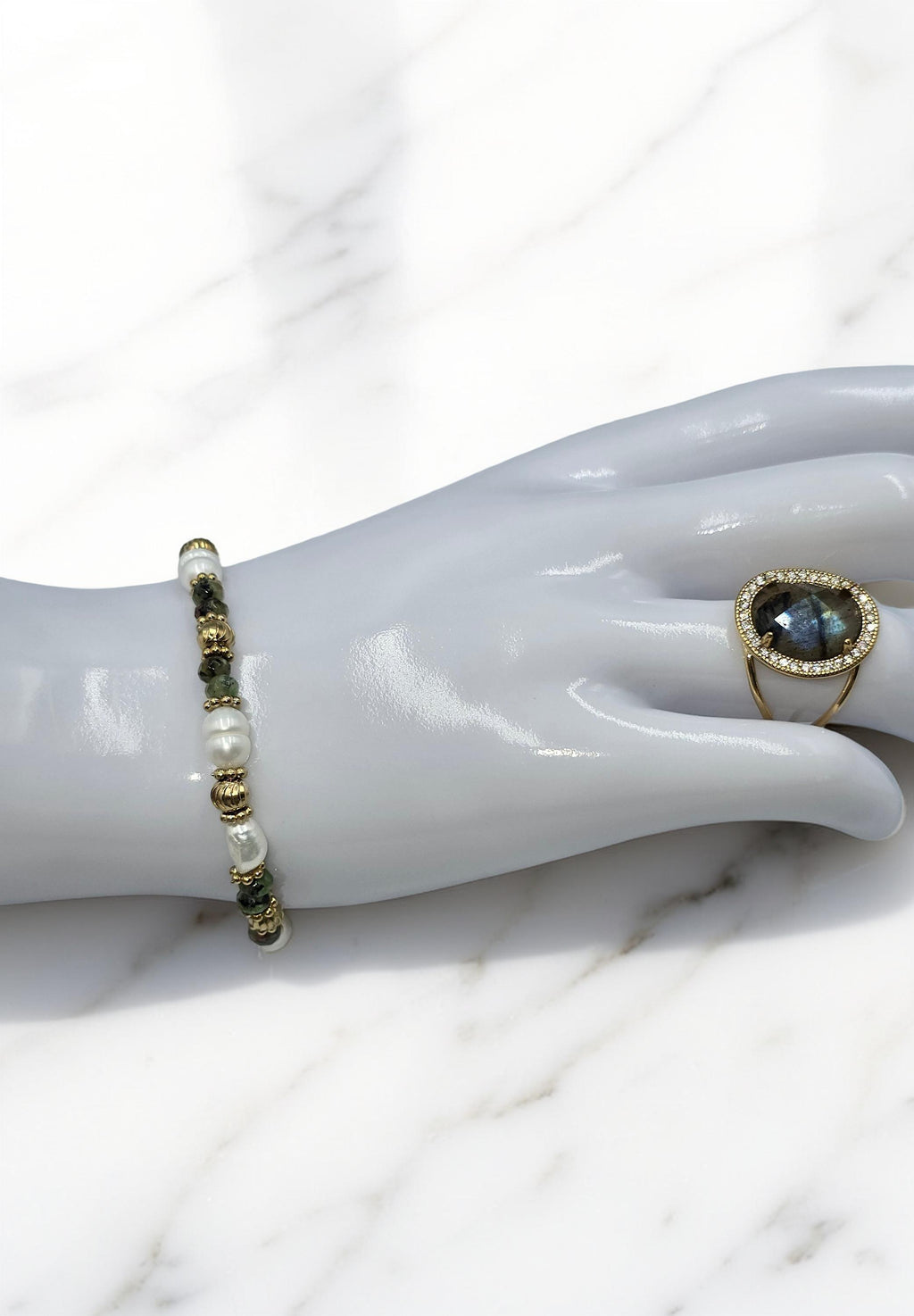 Bague ZENA Labradorite