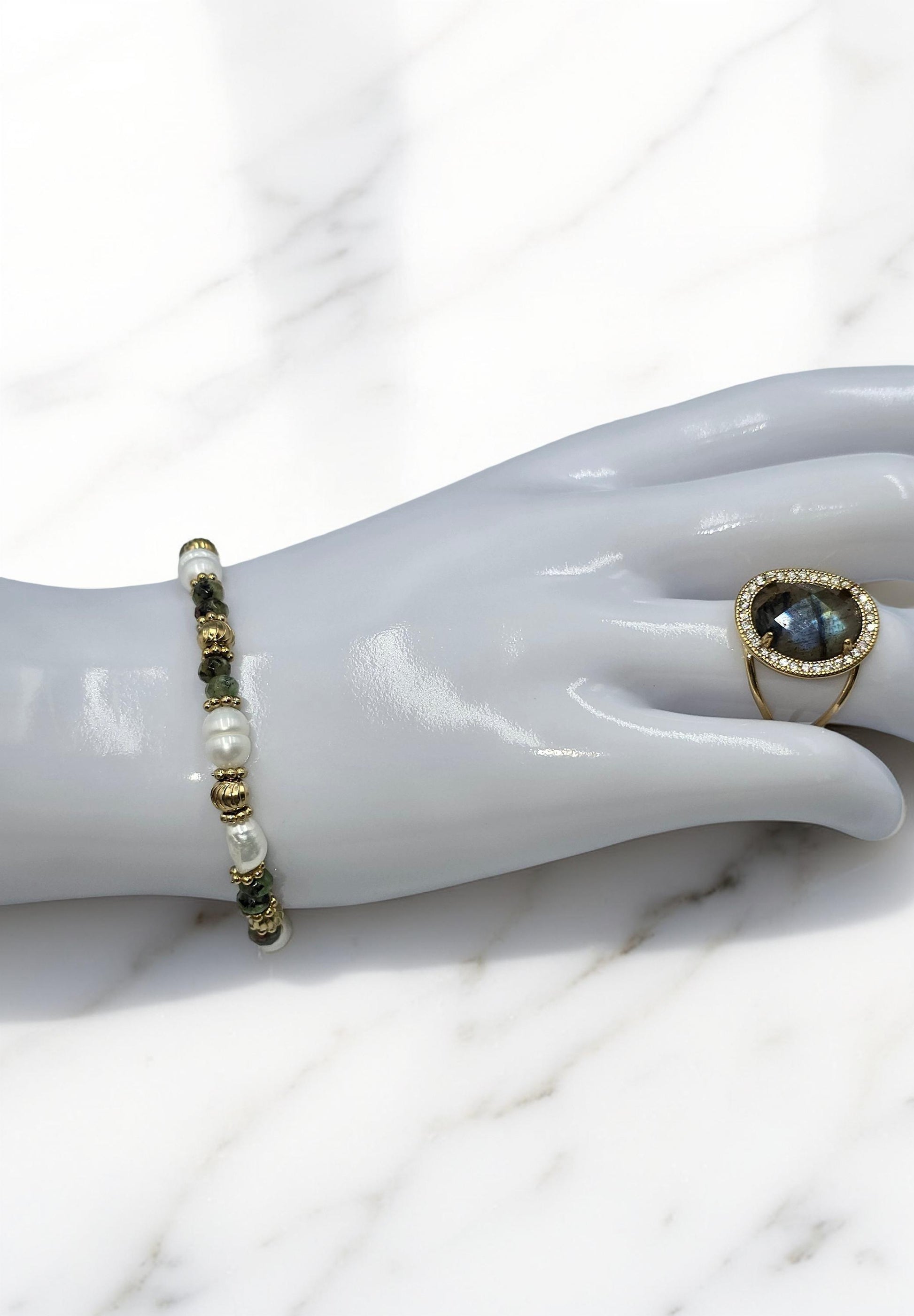 Bague ZENA Labradorite