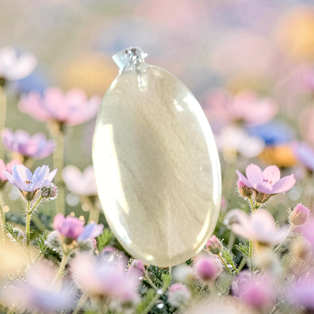 Pendentif Citrine Naturelle Qualité Extra - Pierre de l'Abondance