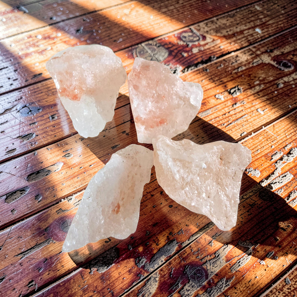 Bloc de Sel Rose de la Mer - Purification Énergétique