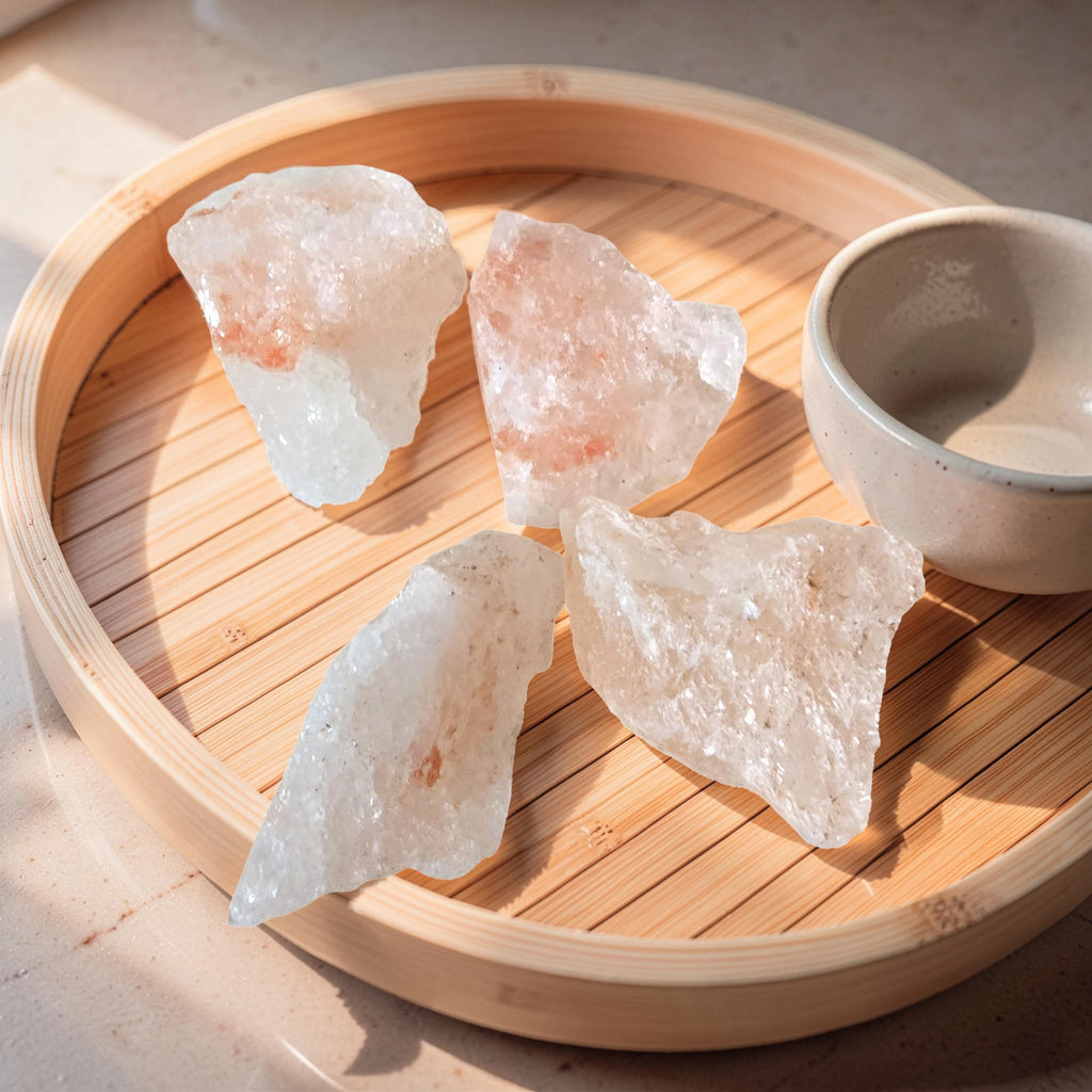 Bloc de Sel Rose de la Mer - Purification Énergétique