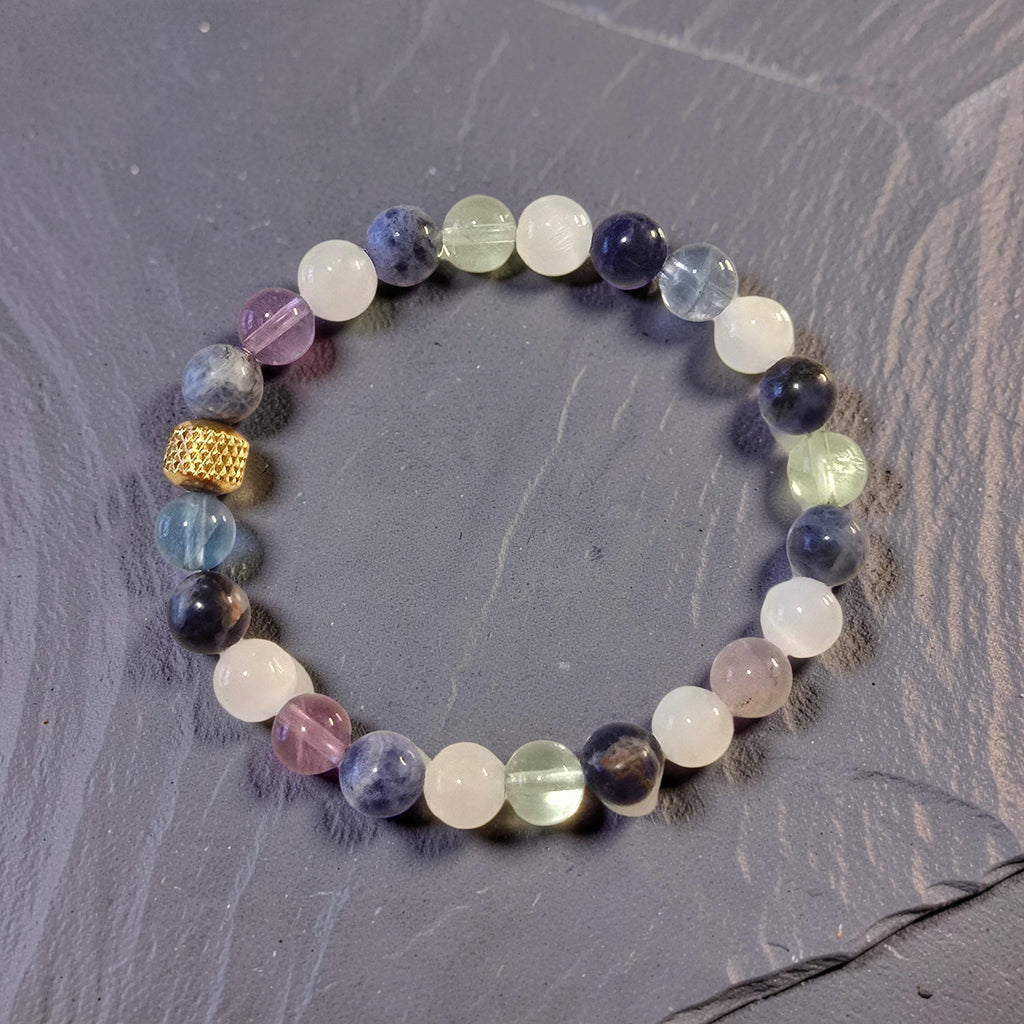 Bracelet Lithothérapie Anti-Allergie Pollen & Acariens