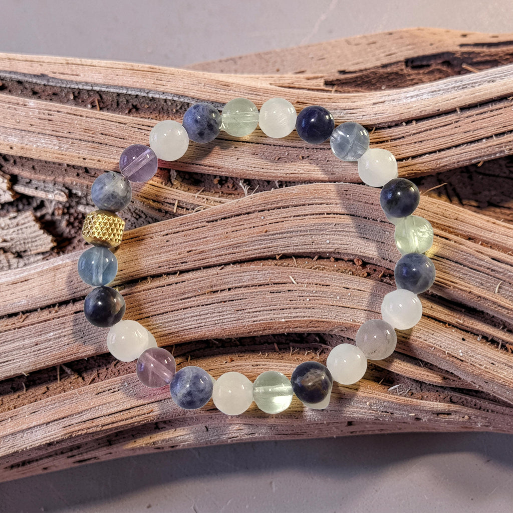 Bracelet Lithothérapie Anti-Allergie Pollen & Acariens
