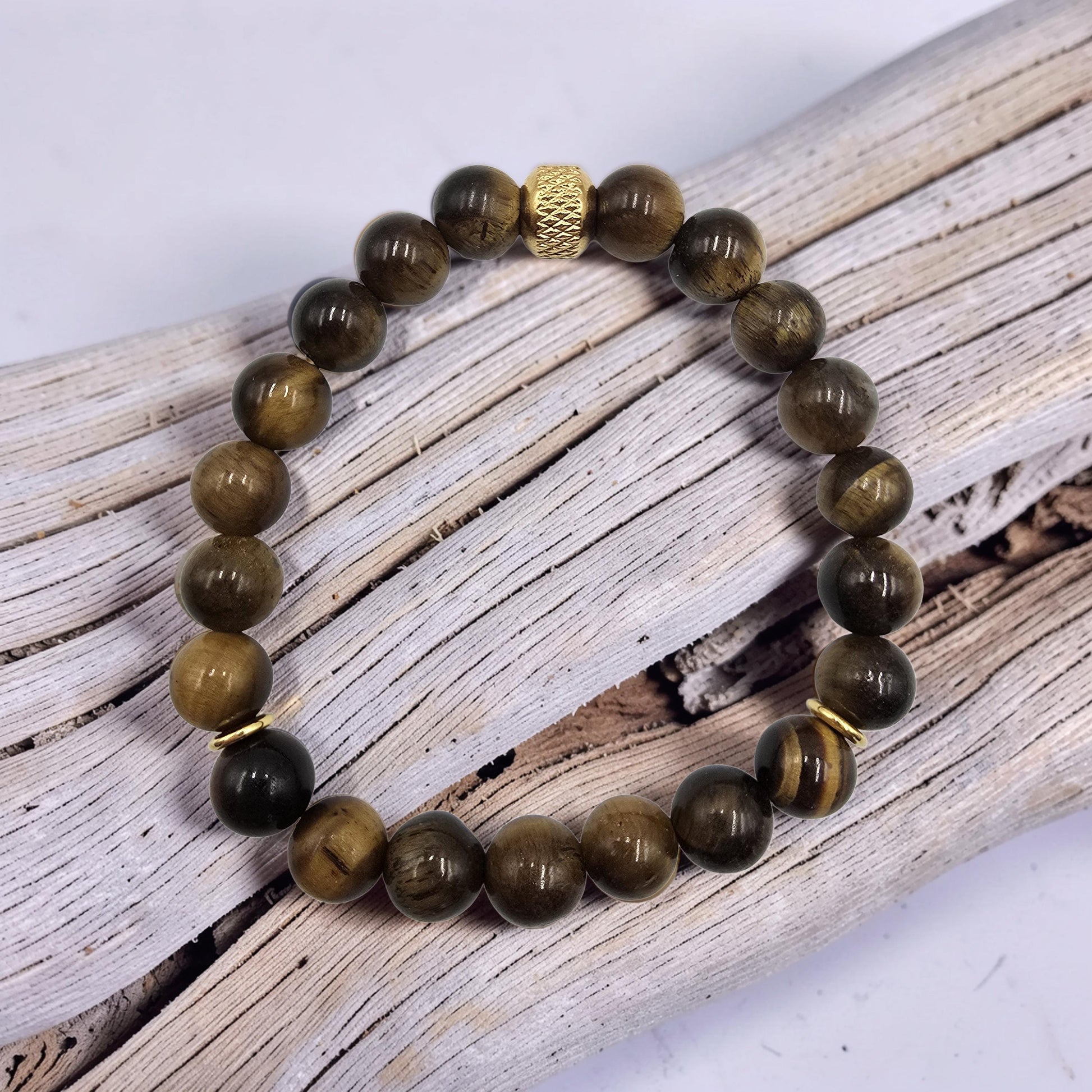 Bracelet Œil de Tigre | Force, Confiance & Protection Énergétique