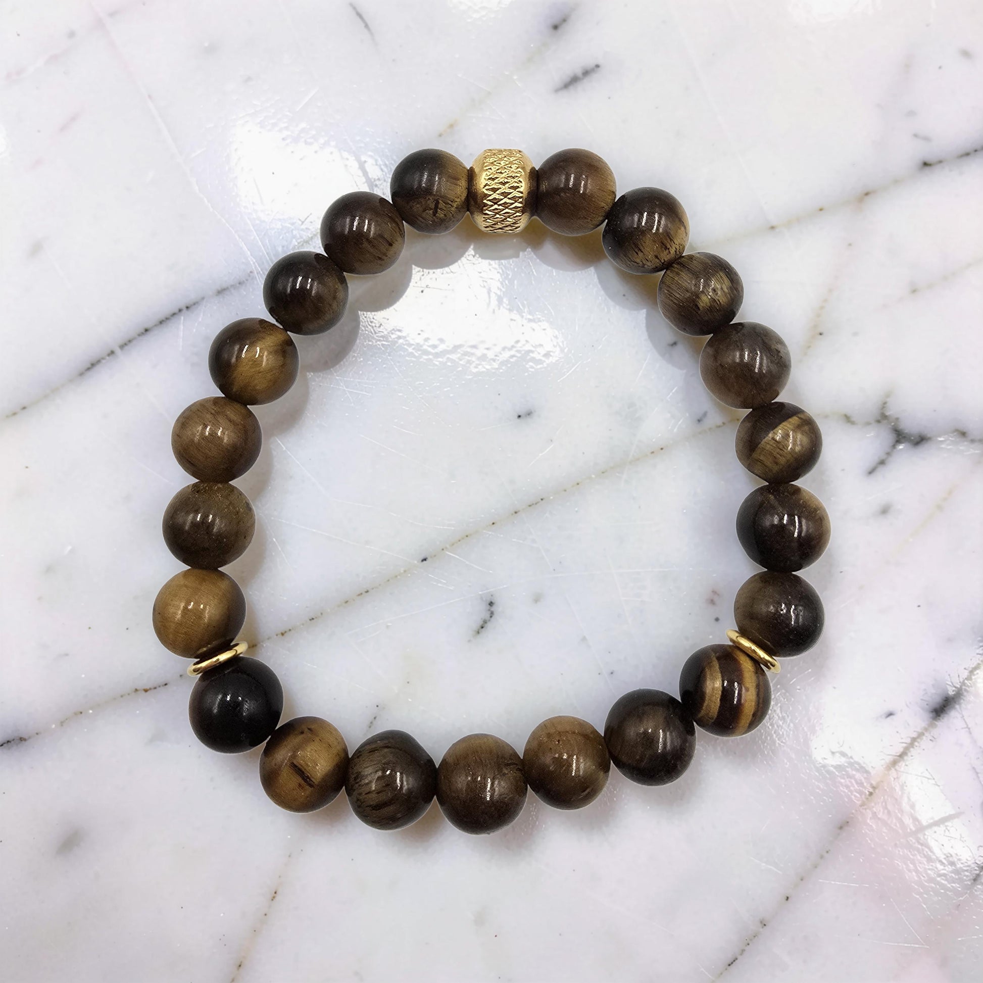 Bracelet Œil de Tigre | Force, Confiance & Protection Énergétique