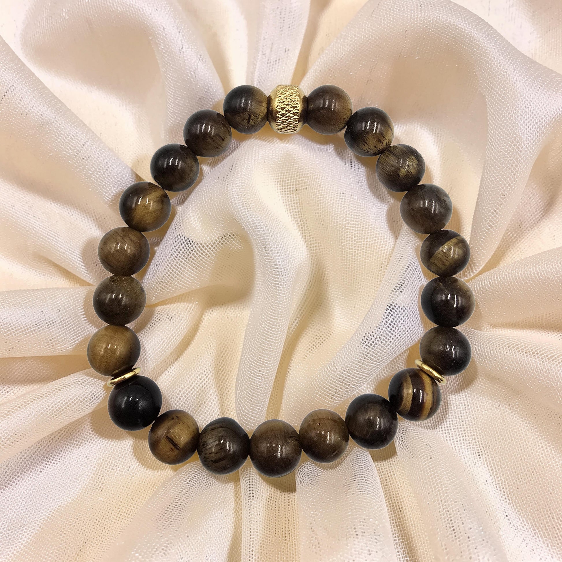 Bracelet Œil de Tigre | Force, Confiance & Protection Énergétique