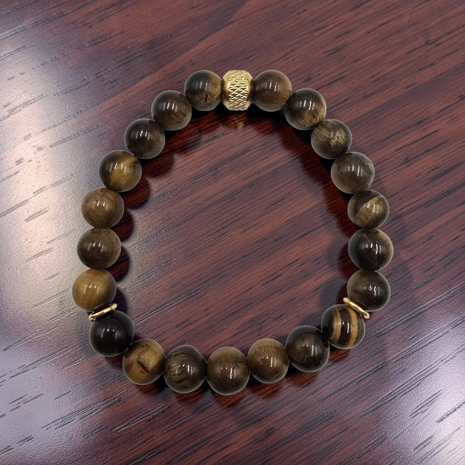 Bracelet Œil de Tigre | Force, Confiance & Protection Énergétique