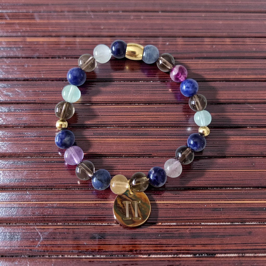 Bracelet Gémeaux ♊ | Calmer le Mental, Apaiser la Dispersion & Trouver la Clarté