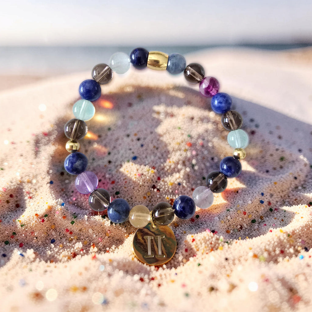 Bracelet Gémeaux ♊ | Calmer le Mental, Apaiser la Dispersion & Trouver la Clarté