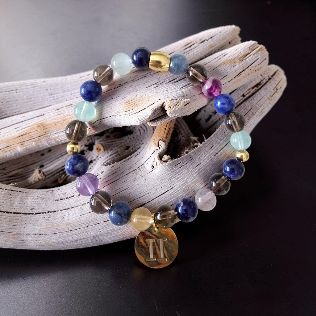 Bracelet Gémeaux ♊ | Calmer le Mental, Apaiser la Dispersion & Trouver la Clarté