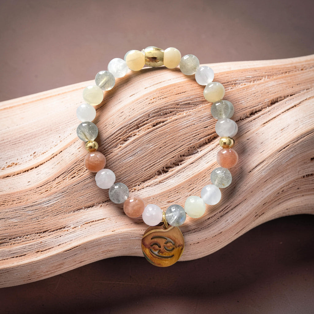 Bracelet Cancer ♋ | Protection Émotionnelle, Apaisement & Équilibre Intérieur