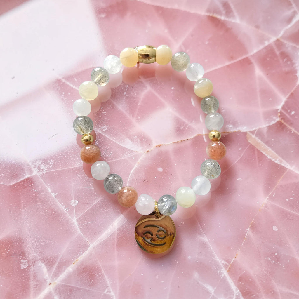 Bracelet Cancer ♋ | Protection Émotionnelle, Apaisement & Équilibre Intérieur