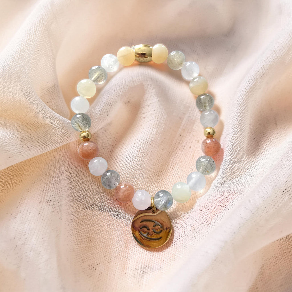 Bracelet Cancer ♋ | Protection Émotionnelle, Apaisement & Équilibre Intérieur