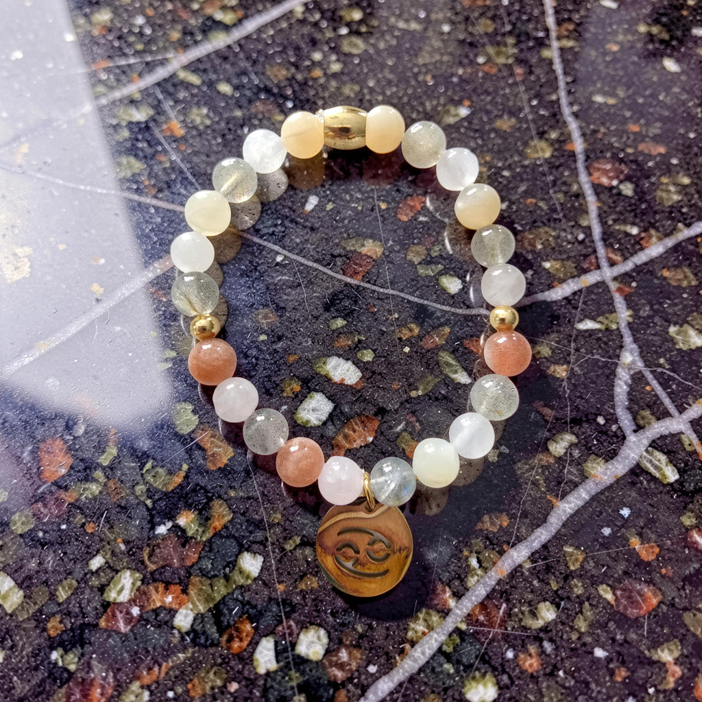 Bracelet Cancer ♋ | Protection Émotionnelle, Apaisement & Équilibre Intérieur