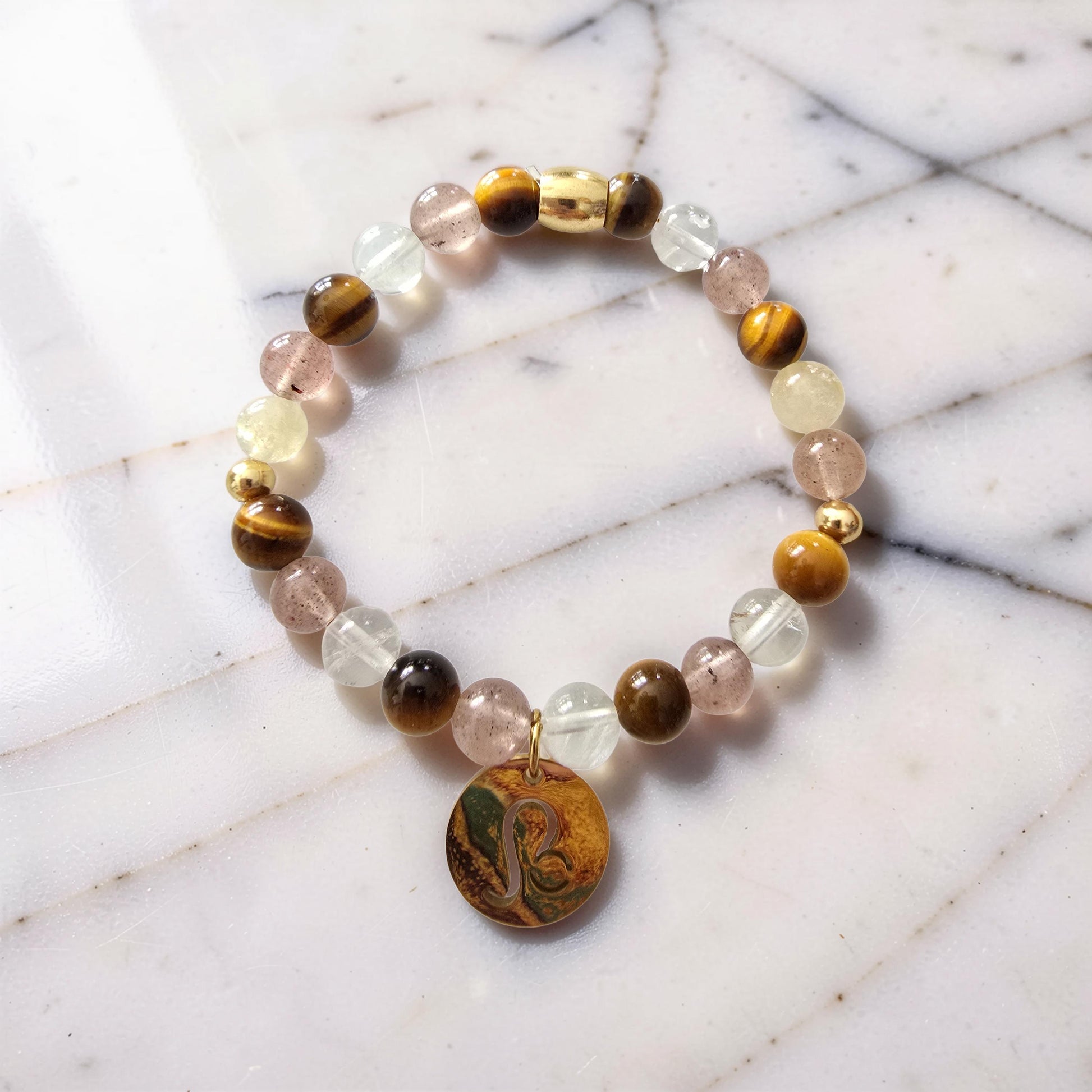Bracelet Lion ♌ | Confiance Stable, Douceur Émotionnelle & Énergie Positive