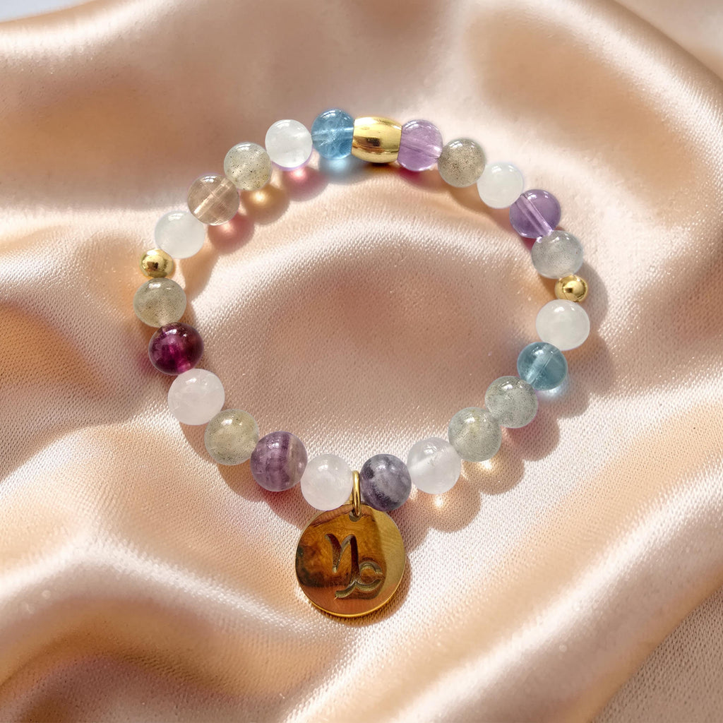 Bracelet Capricorne ♑ | Ouvrir le Cœur, Alléger le Mental & Se Protéger du Stress