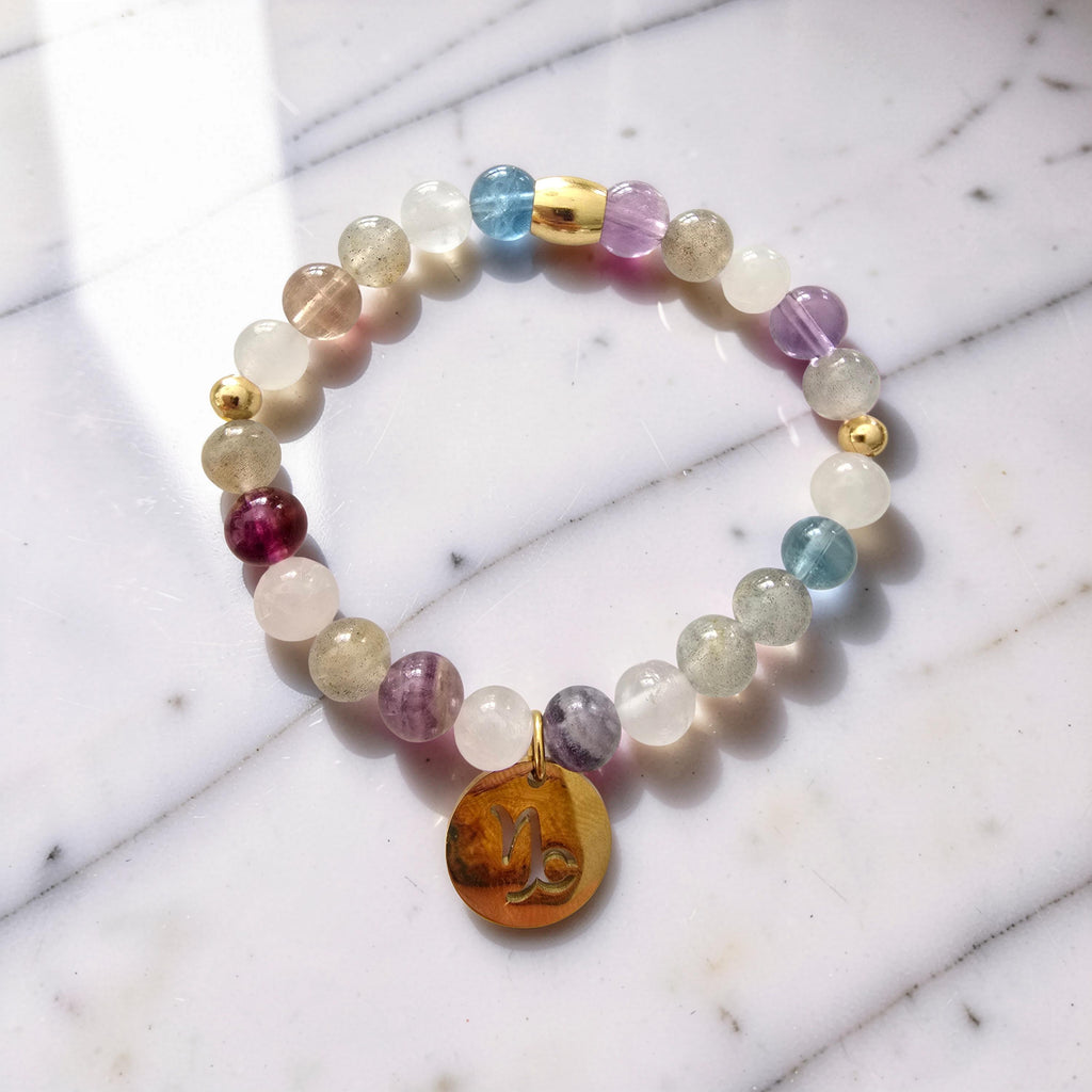 Bracelet Capricorne ♑ | Ouvrir le Cœur, Alléger le Mental & Se Protéger du Stress